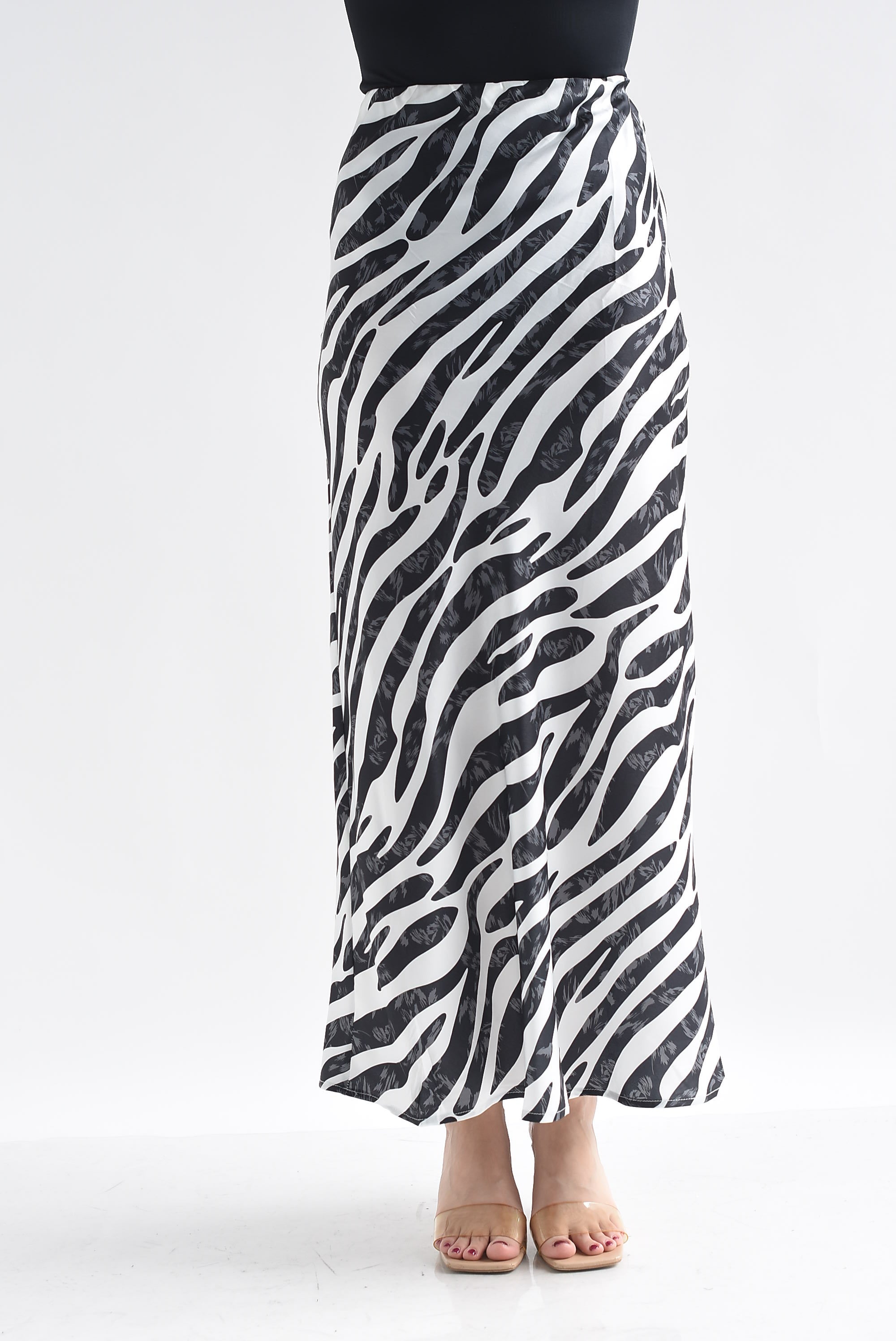 Falda lencera animal print