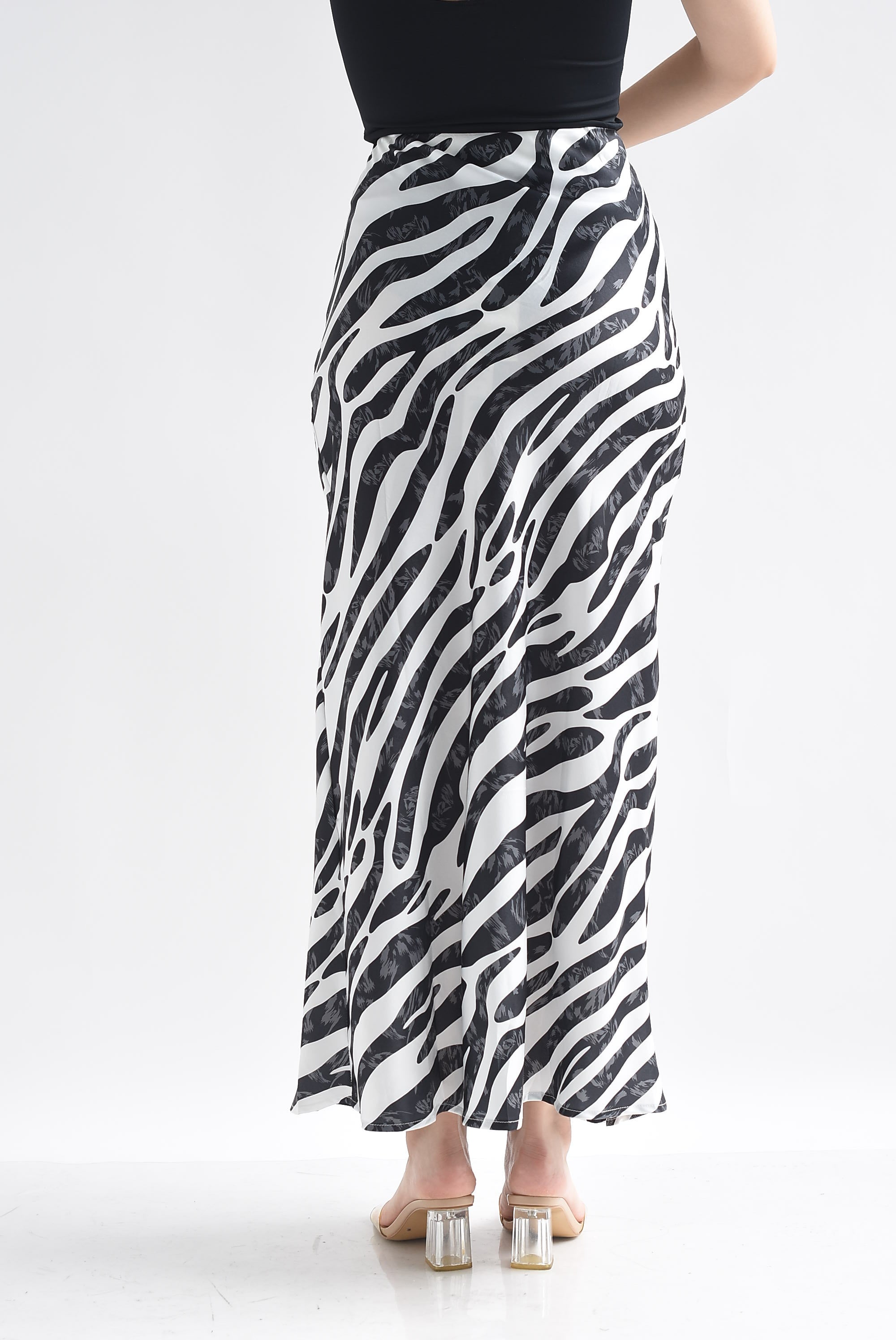 Falda lencera animal print