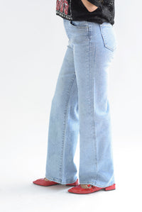 Fashion Styled Jeans lluvia brillos Denim Light