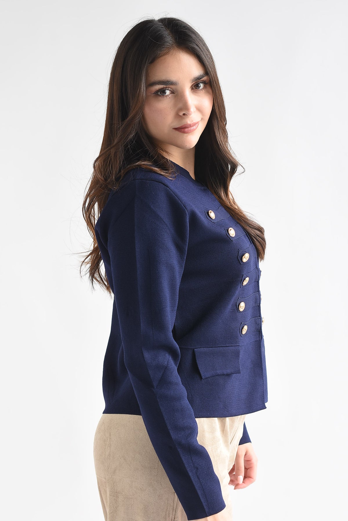 Blazer militar punto