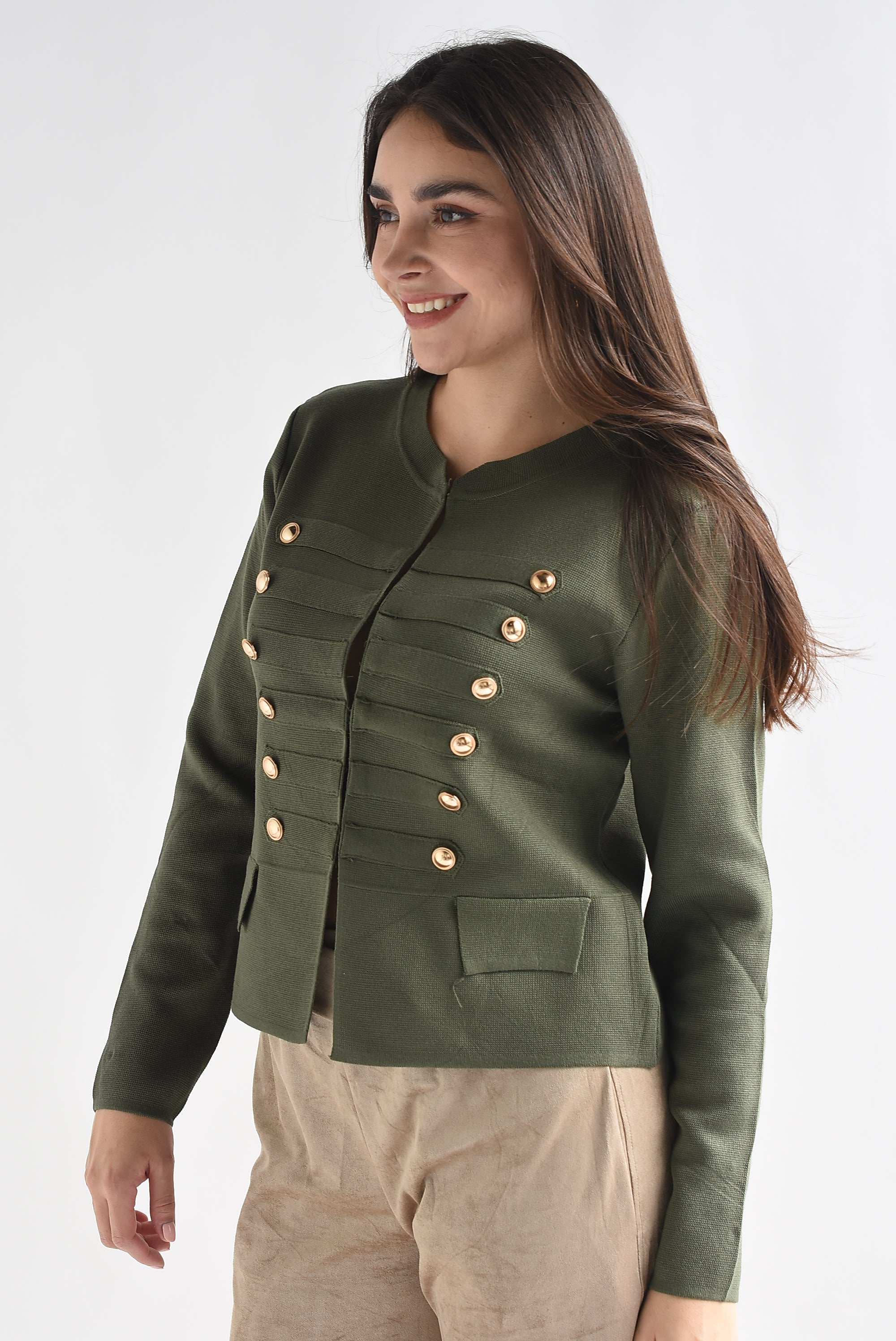 Blazer militar punto
