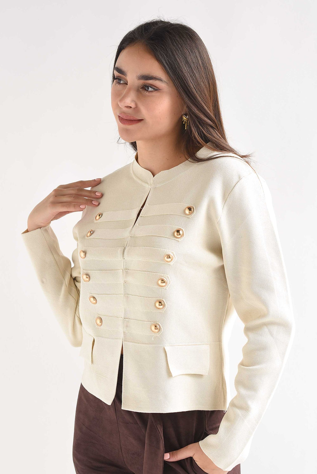 Blazer militar punto