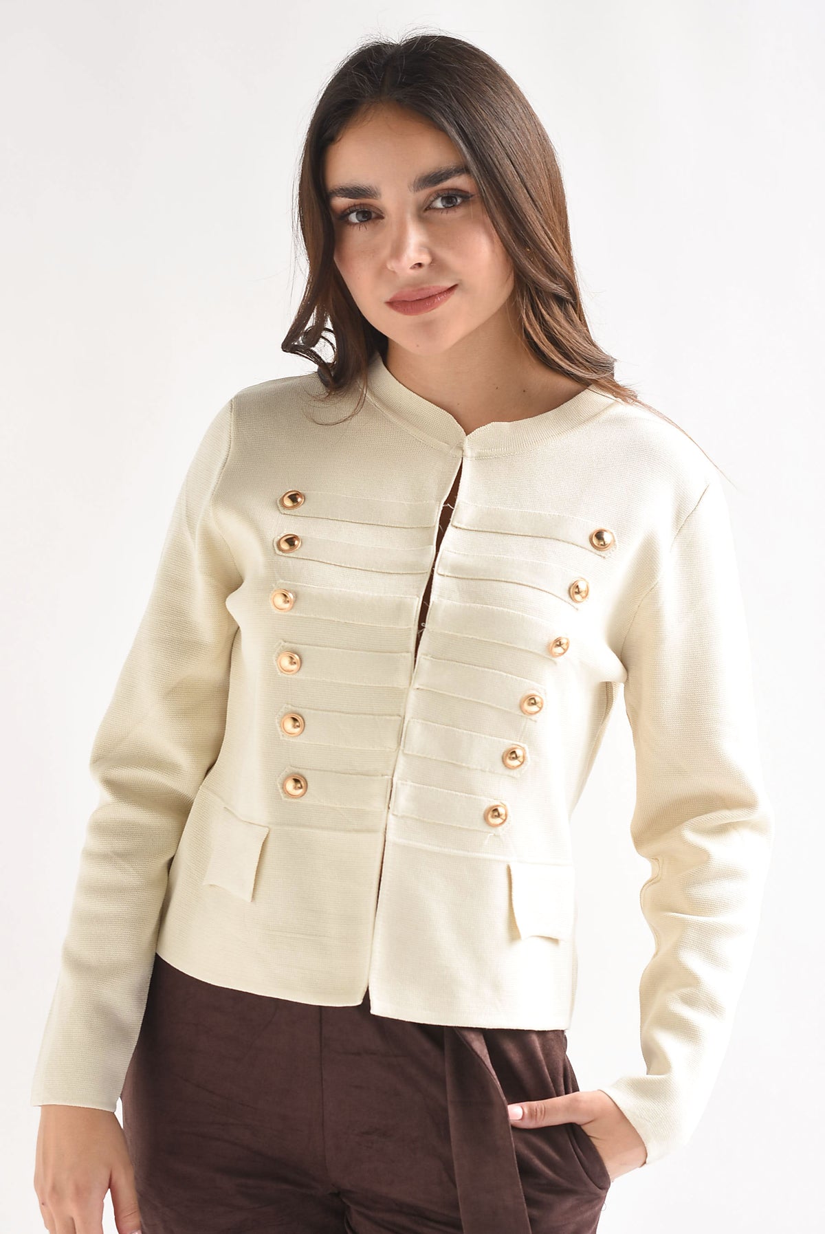 Blazer militar punto