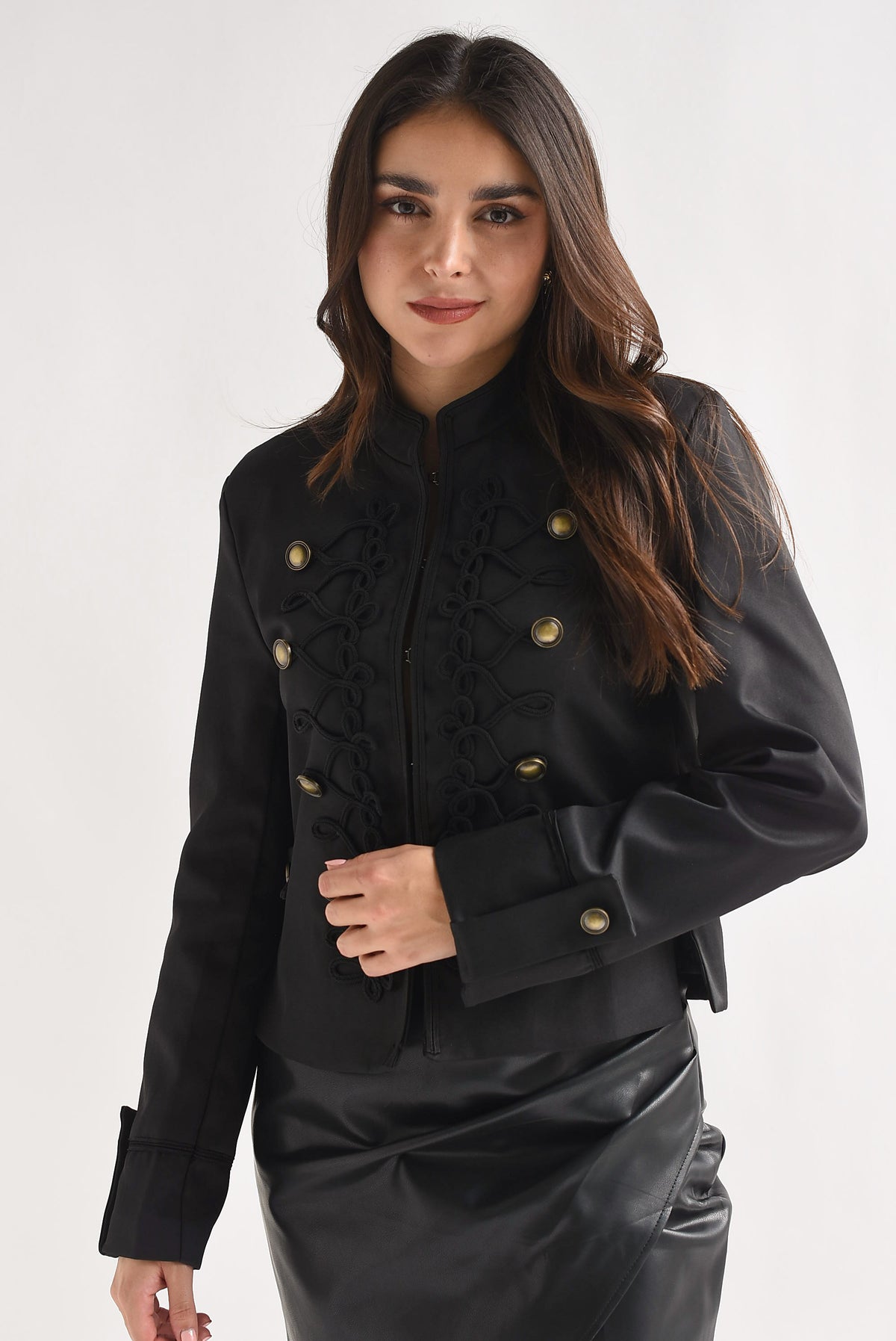 Blazer gabardina militar