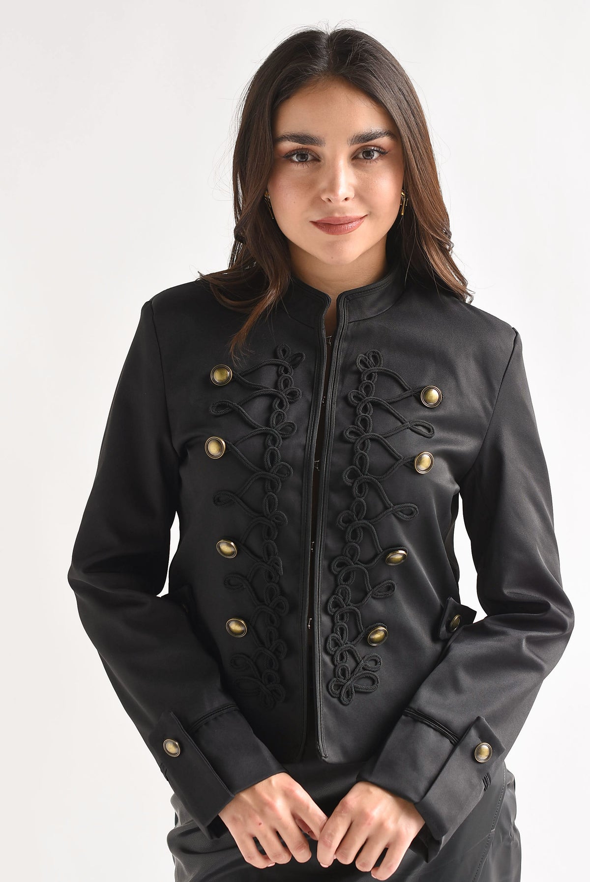 Blazer gabardina militar