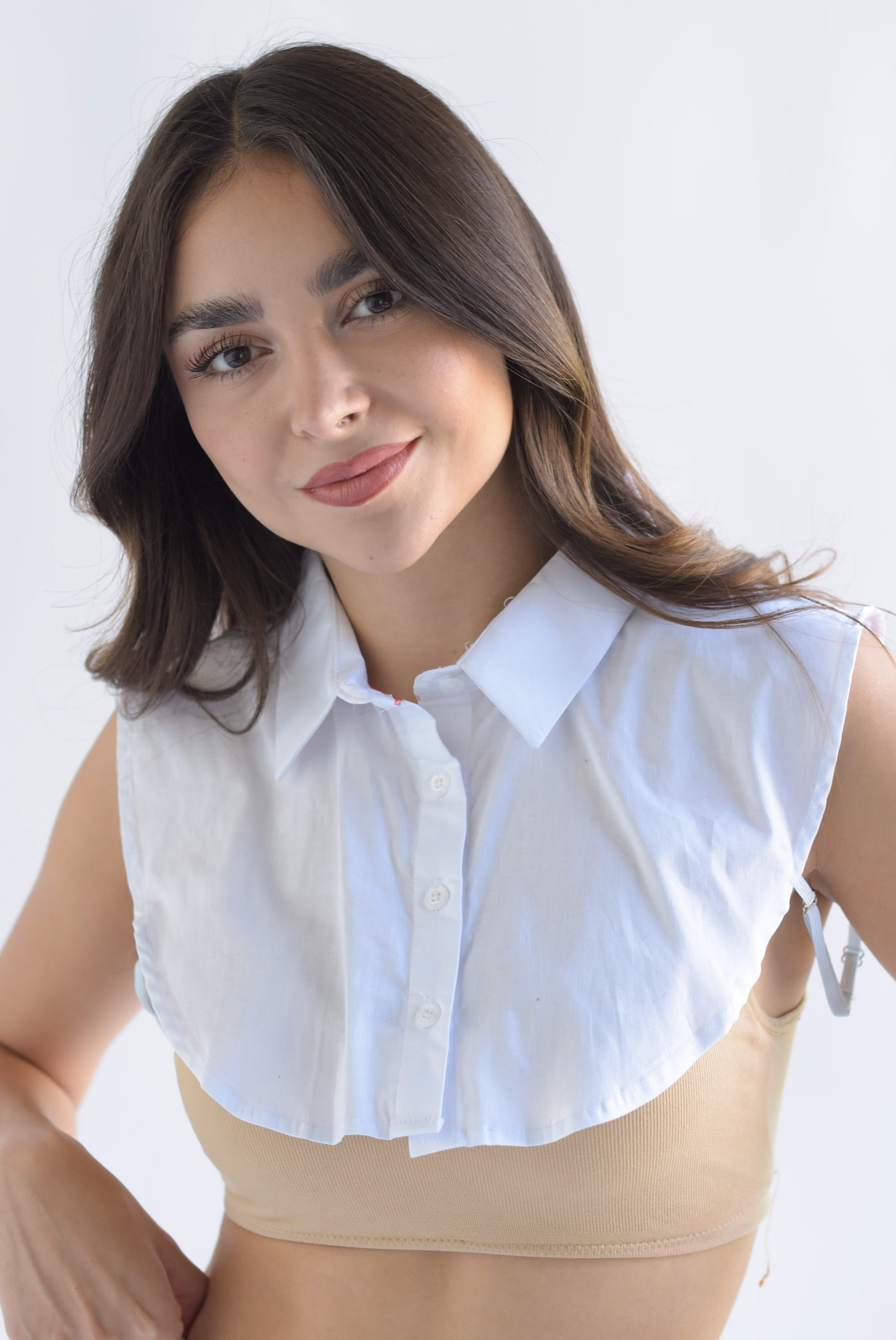 Camisa falsa (Cuello y faldón para camisa ficticia)