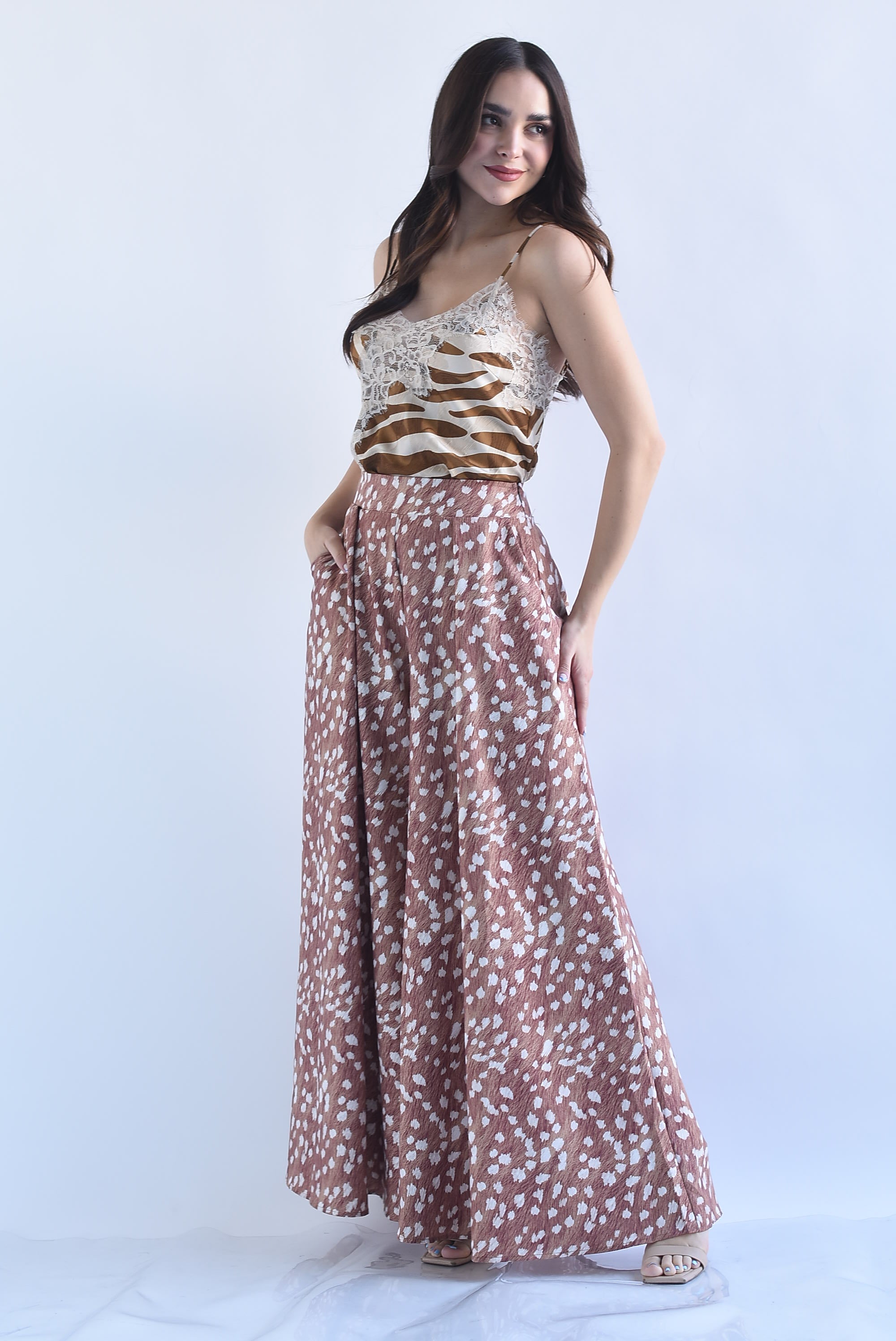 Pantalón sastre pata de elefante Bambi