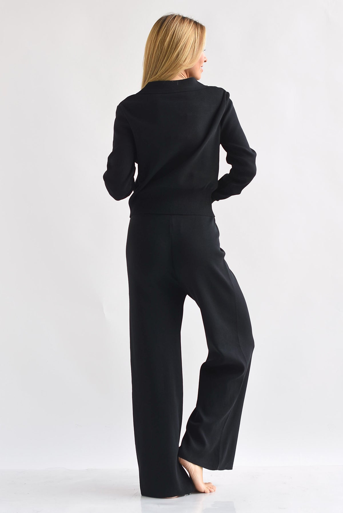 Set Pantalón y Cárdigan punto