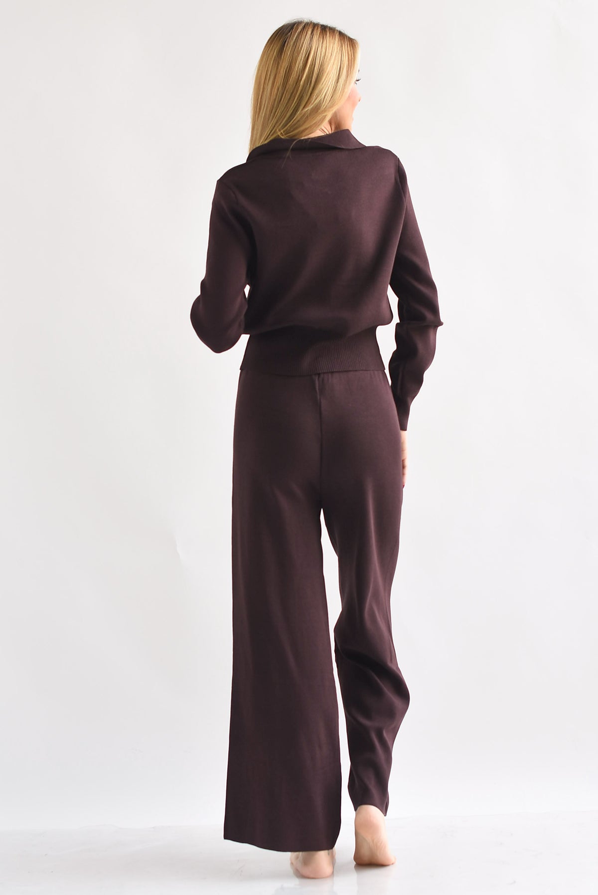 Set Pantalón y Cárdigan punto