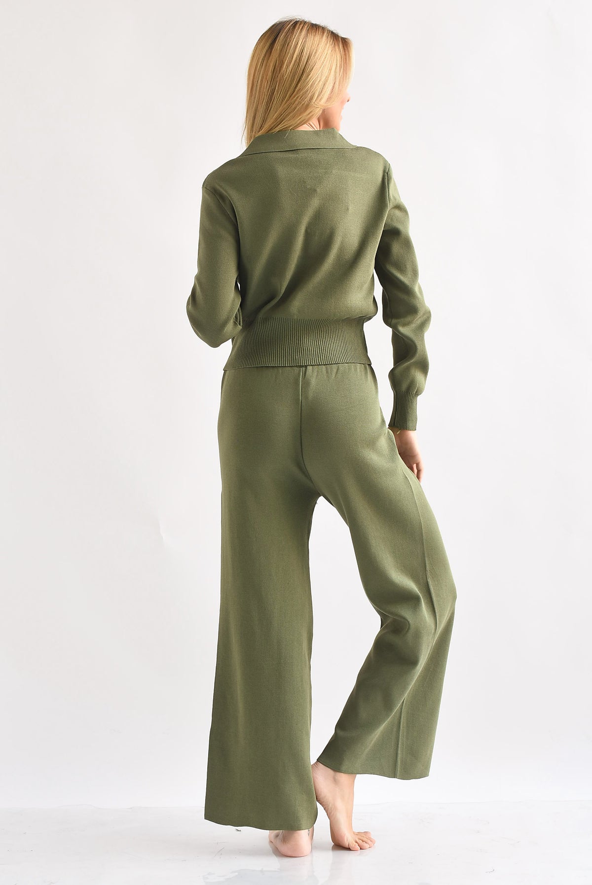 Set Pantalón y Cárdigan punto