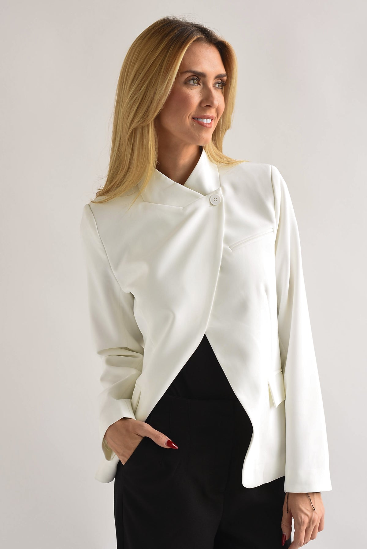 Blazer cruzado