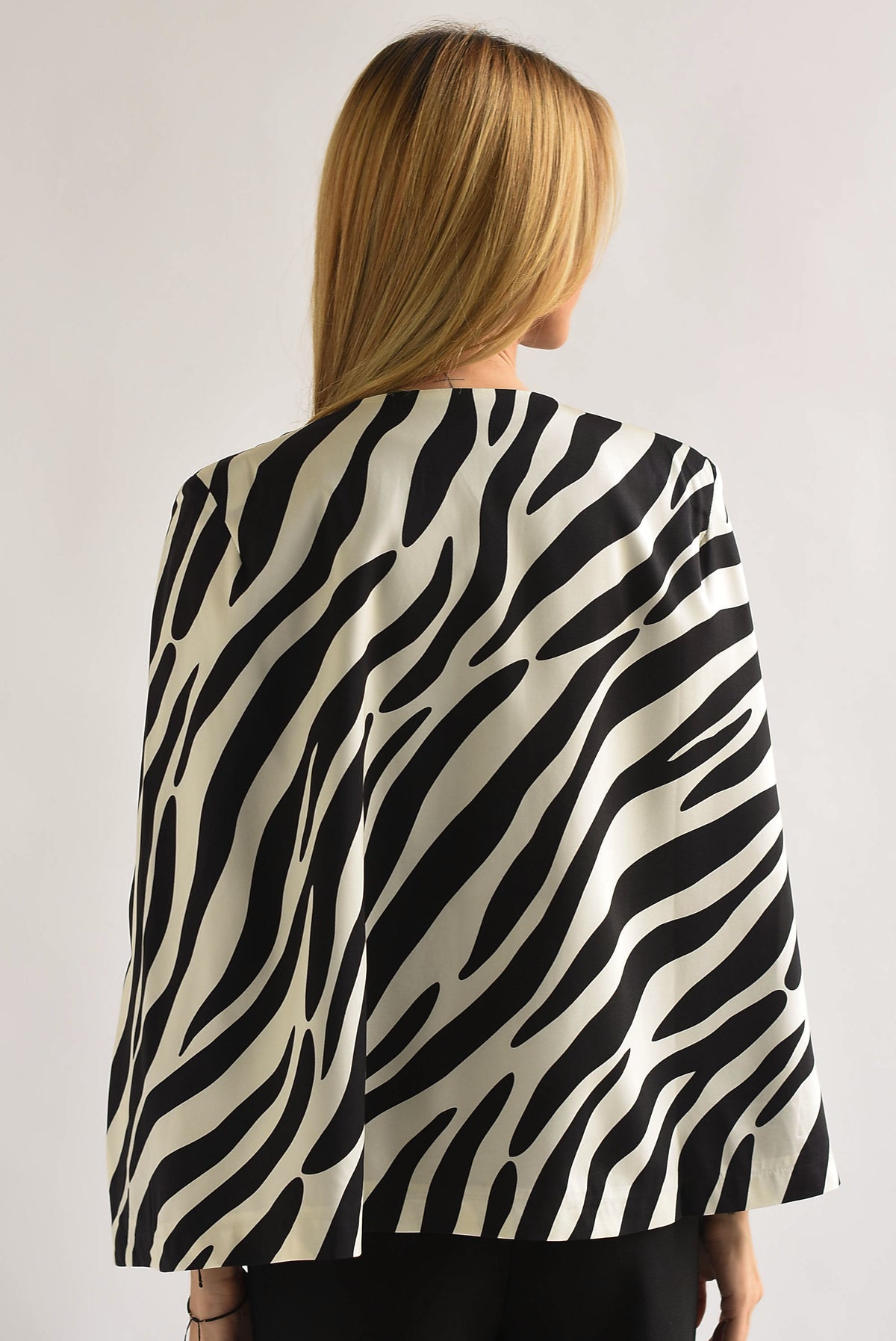 Blazer capa zebra