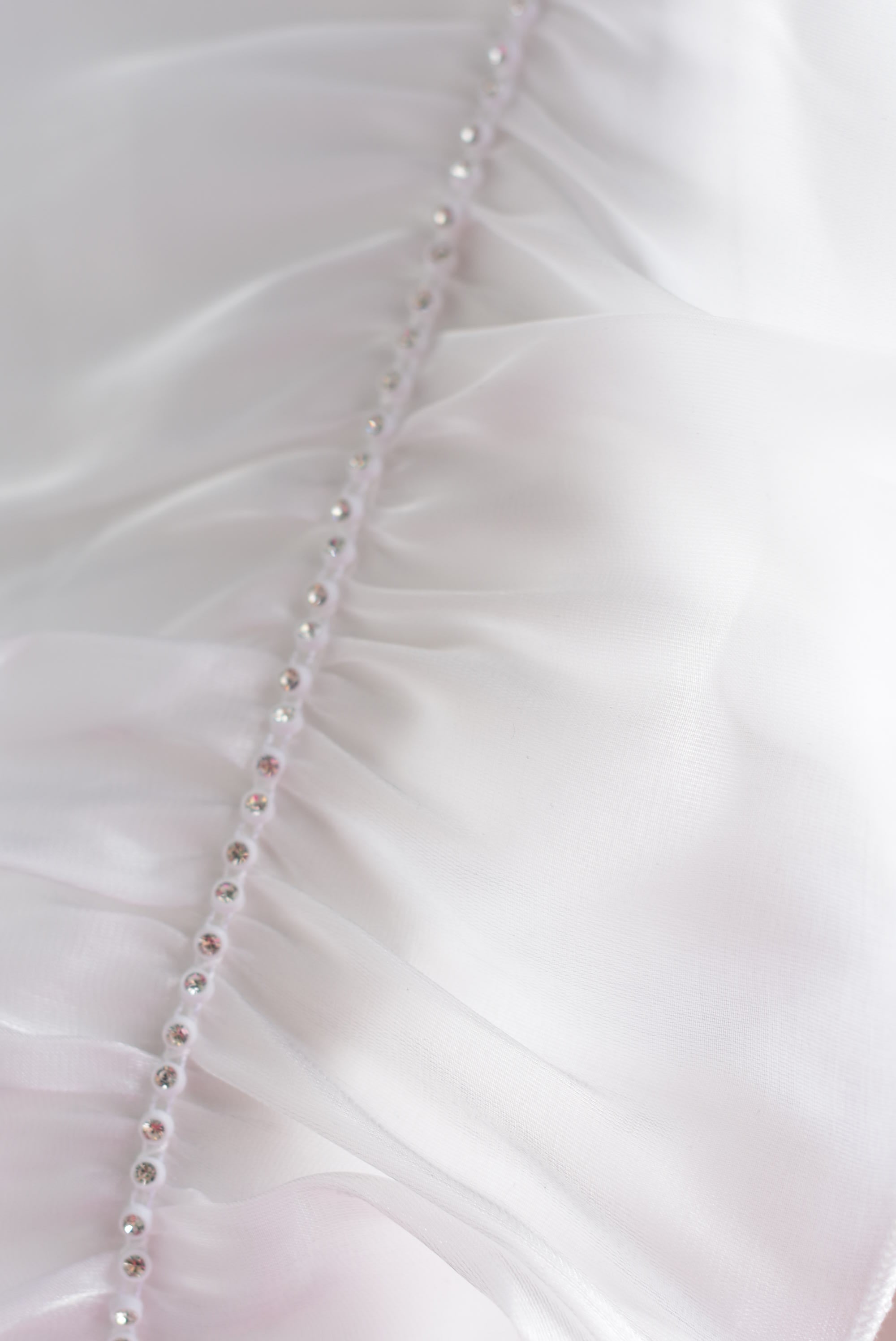 T-Shirt olán brillos Blanca