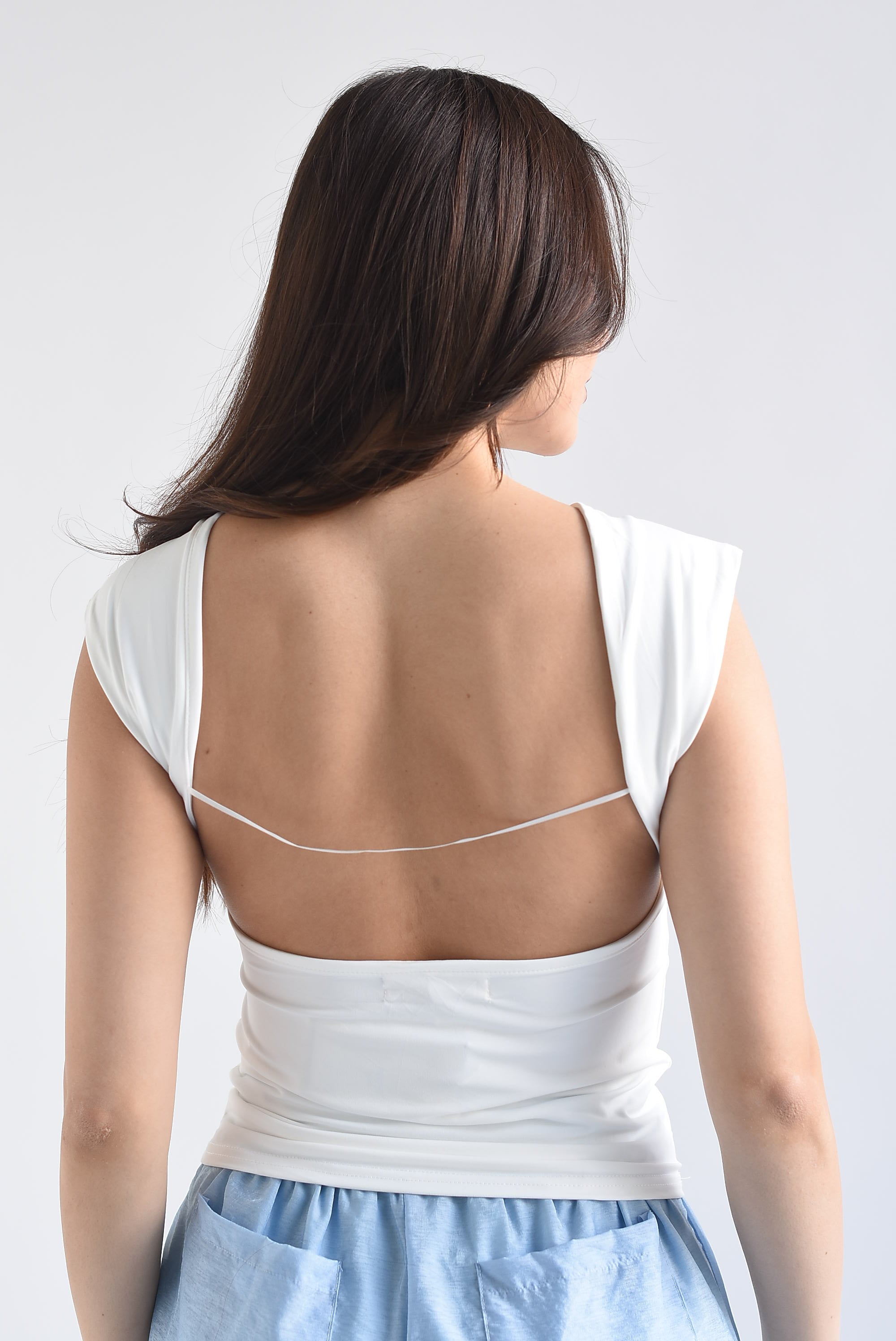 Blusa licra espalda cuadrada