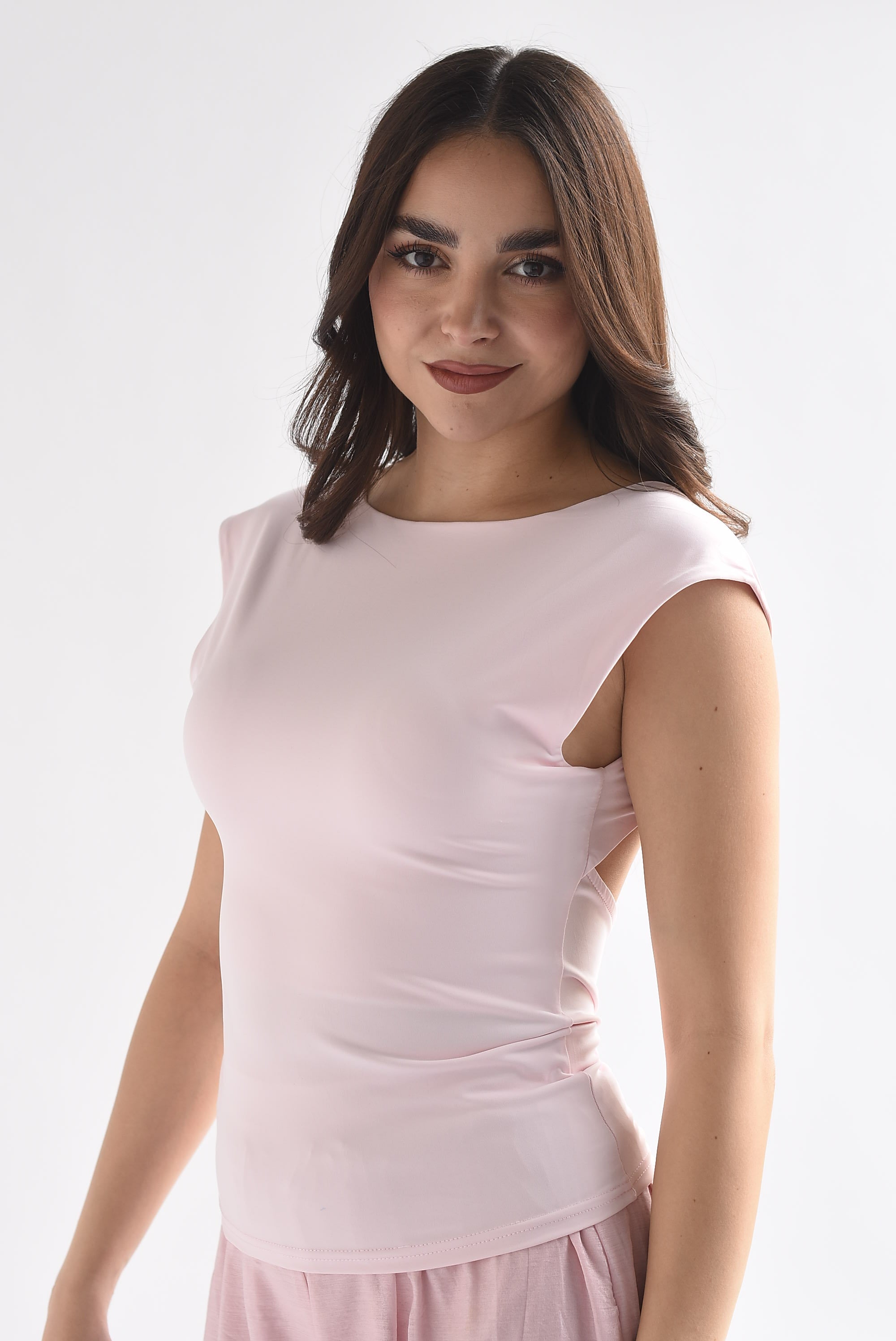 Blusa licra espalda cuadrada