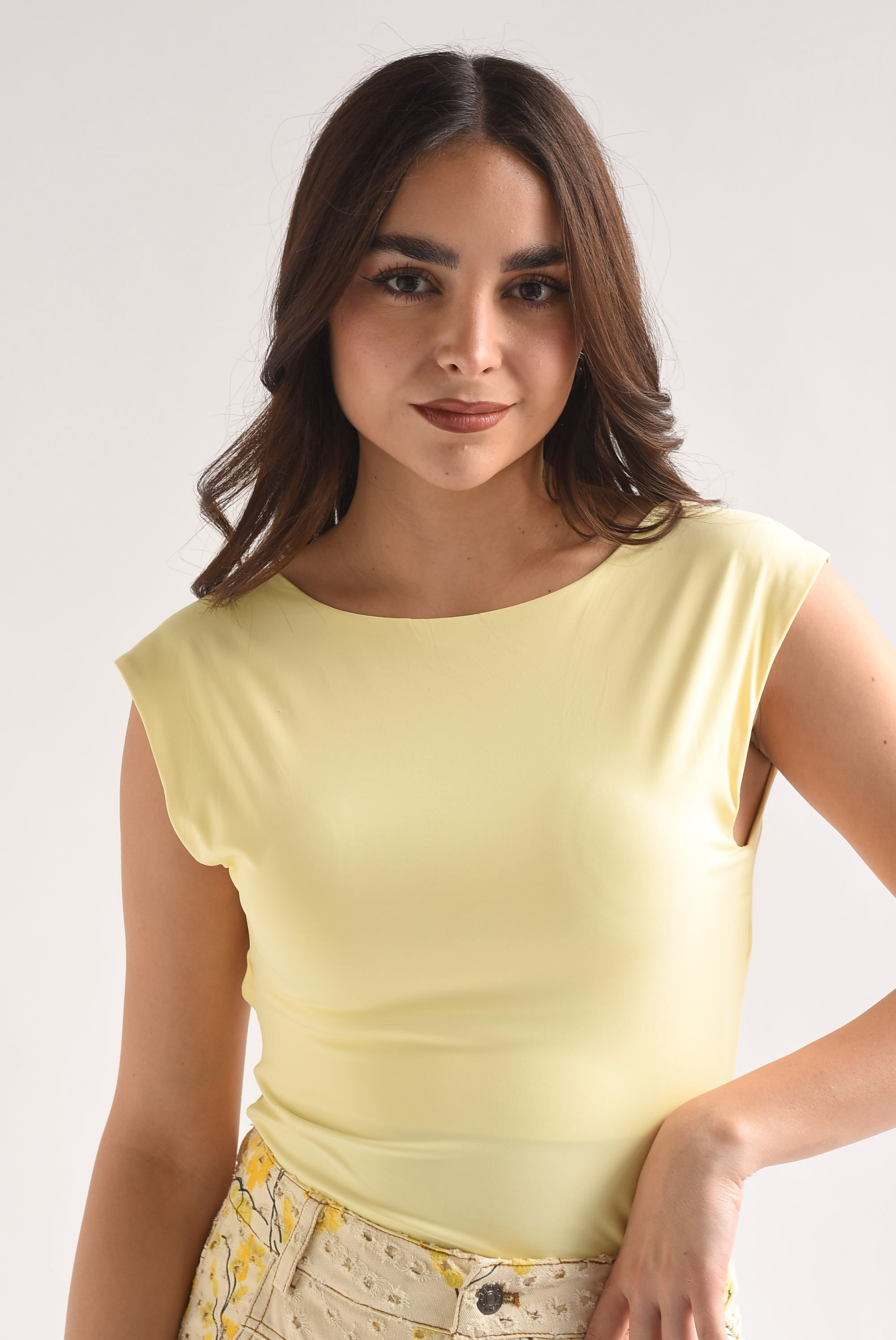 Blusa licra espalda cuadrada