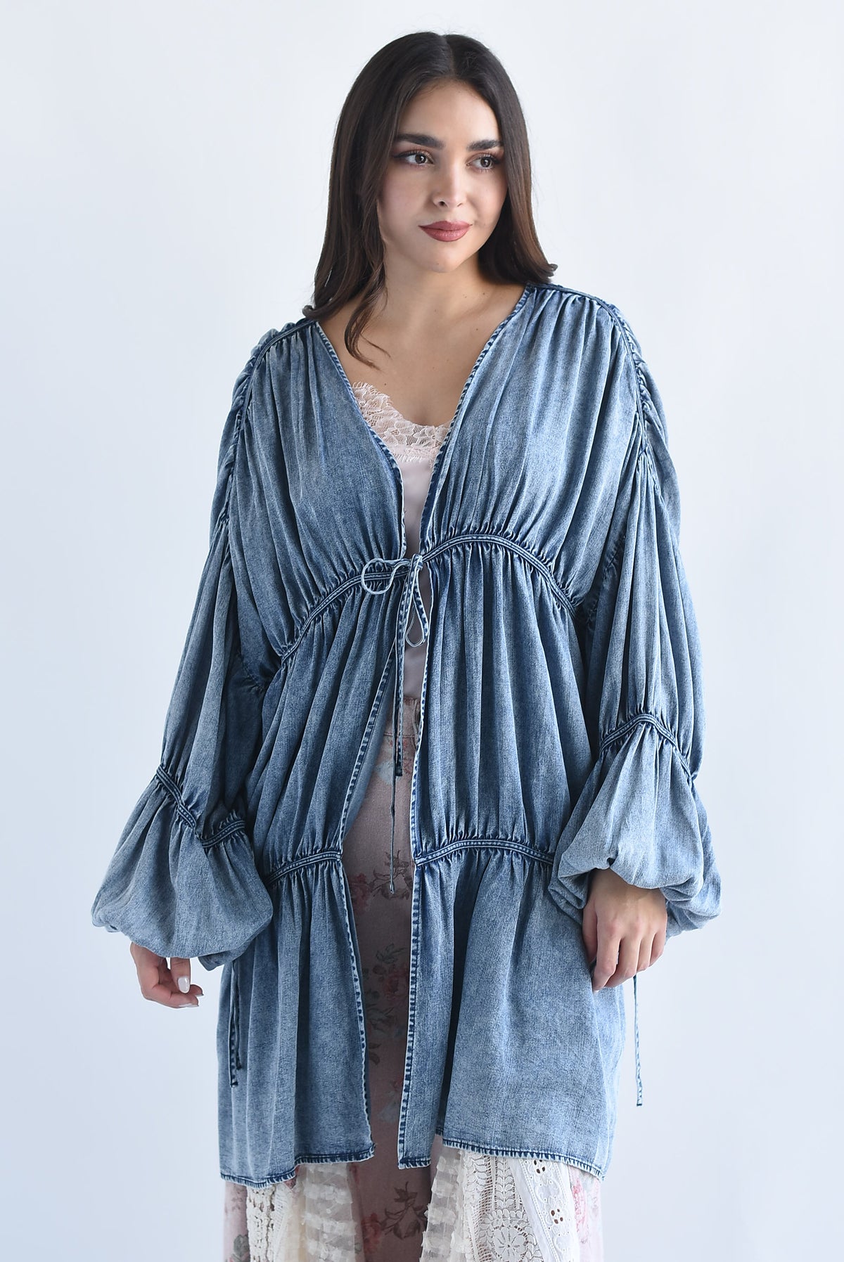 Ensamble lazos Denim