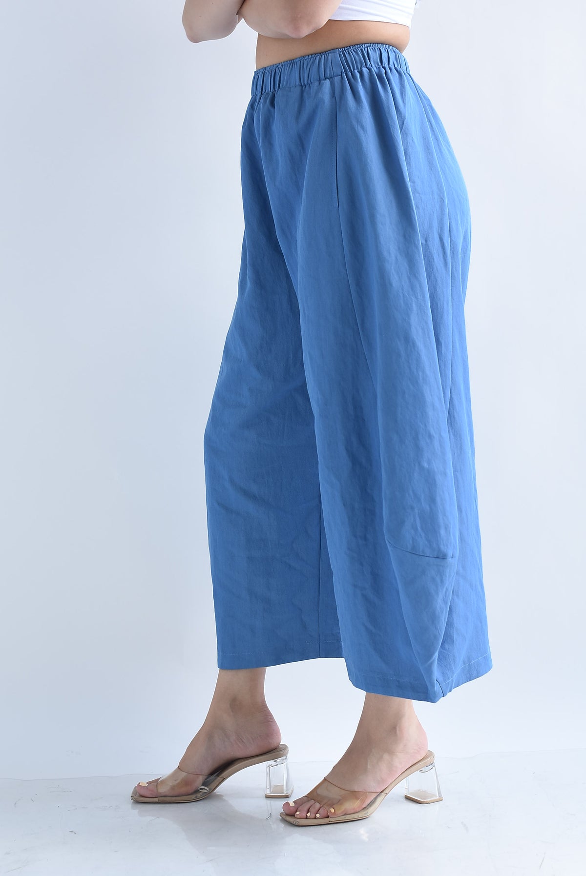 Pantalón barrel culotte