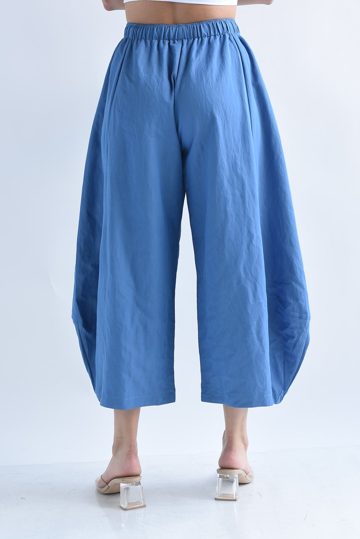 Pantalón barrel culotte