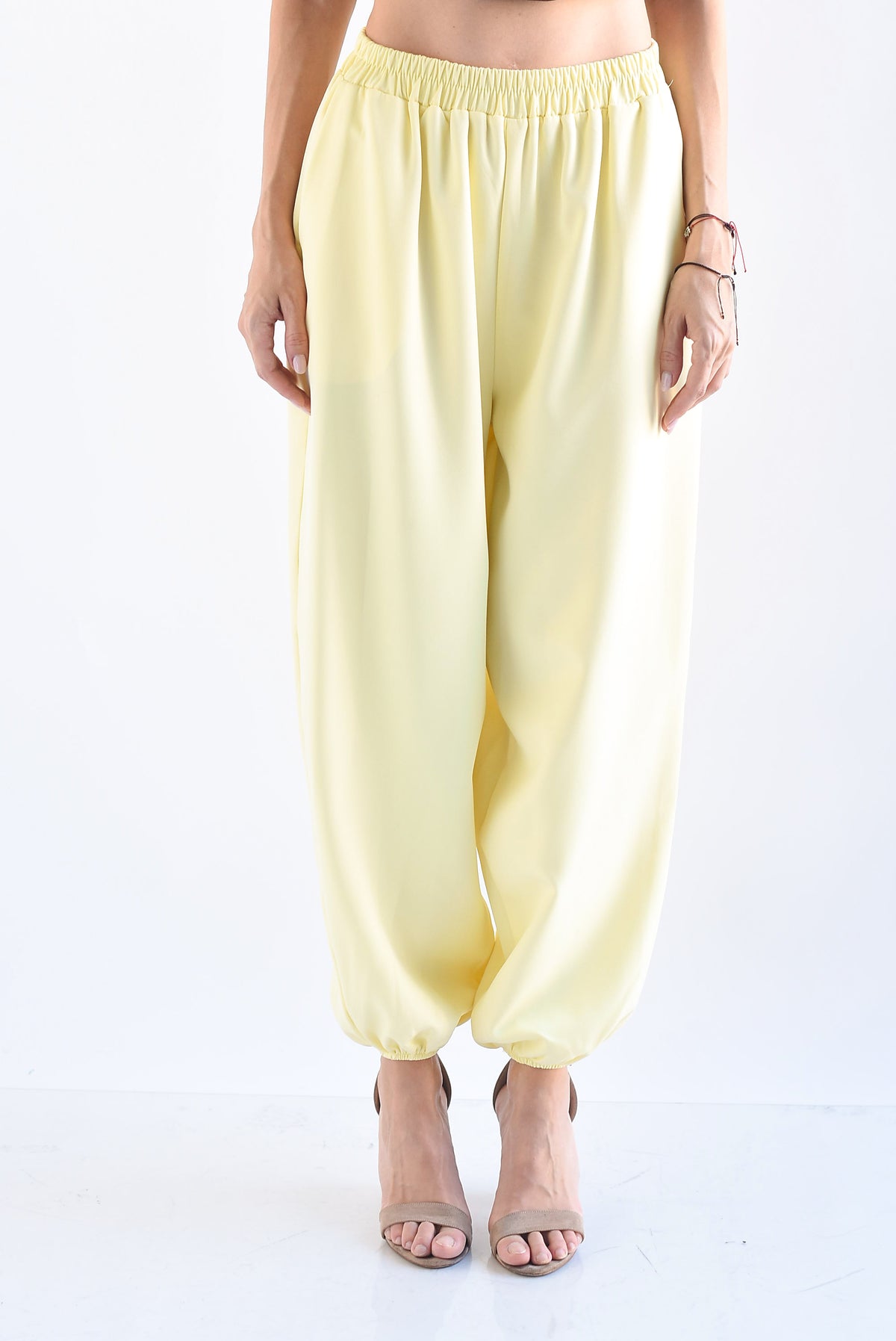 Pantalón globo pretina elástica