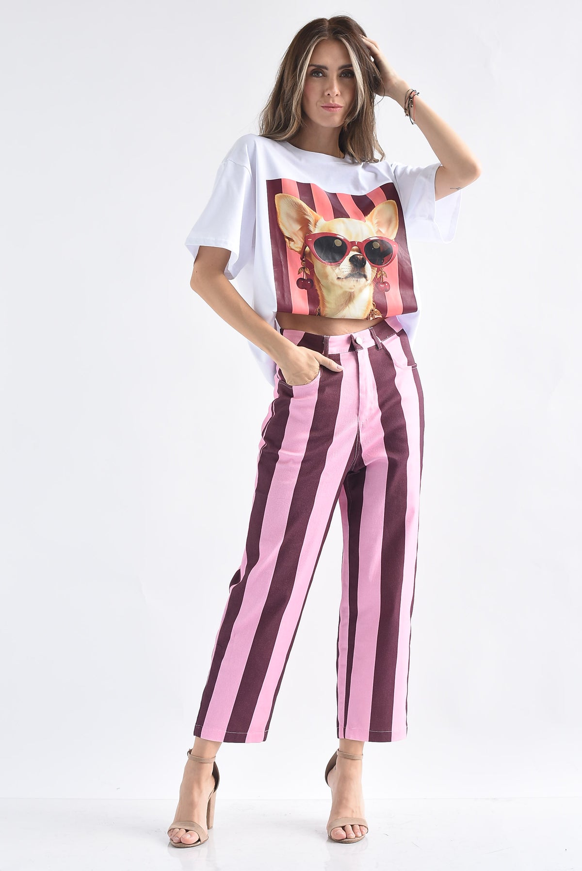 Jeans rayas
