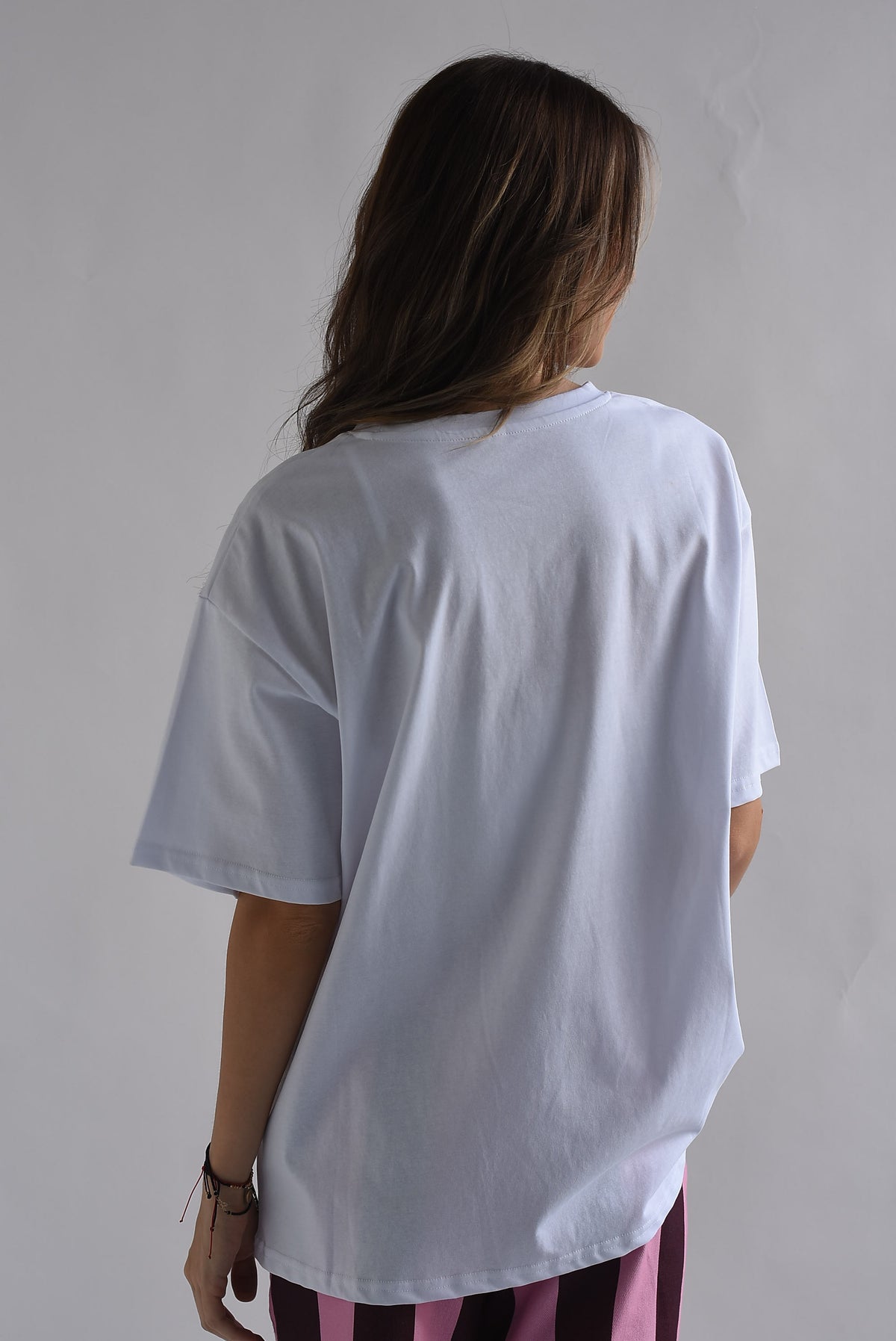 T-Shirt perro cerezas rayas