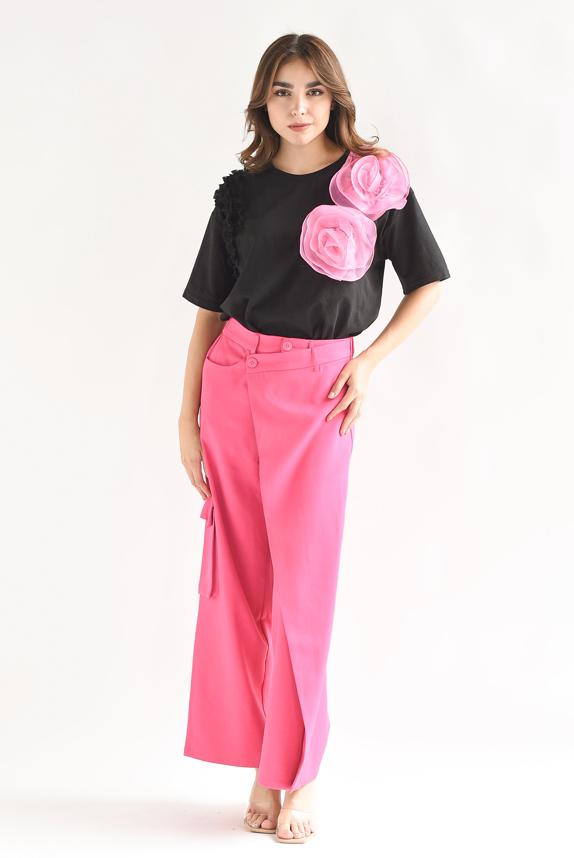 Pantalón cargo faldón Fiusha