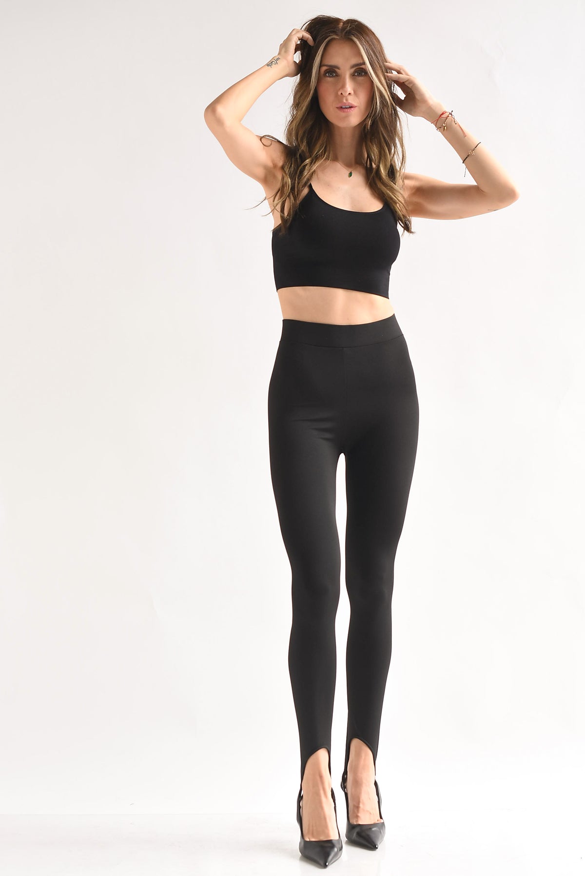 Leggings con estribo