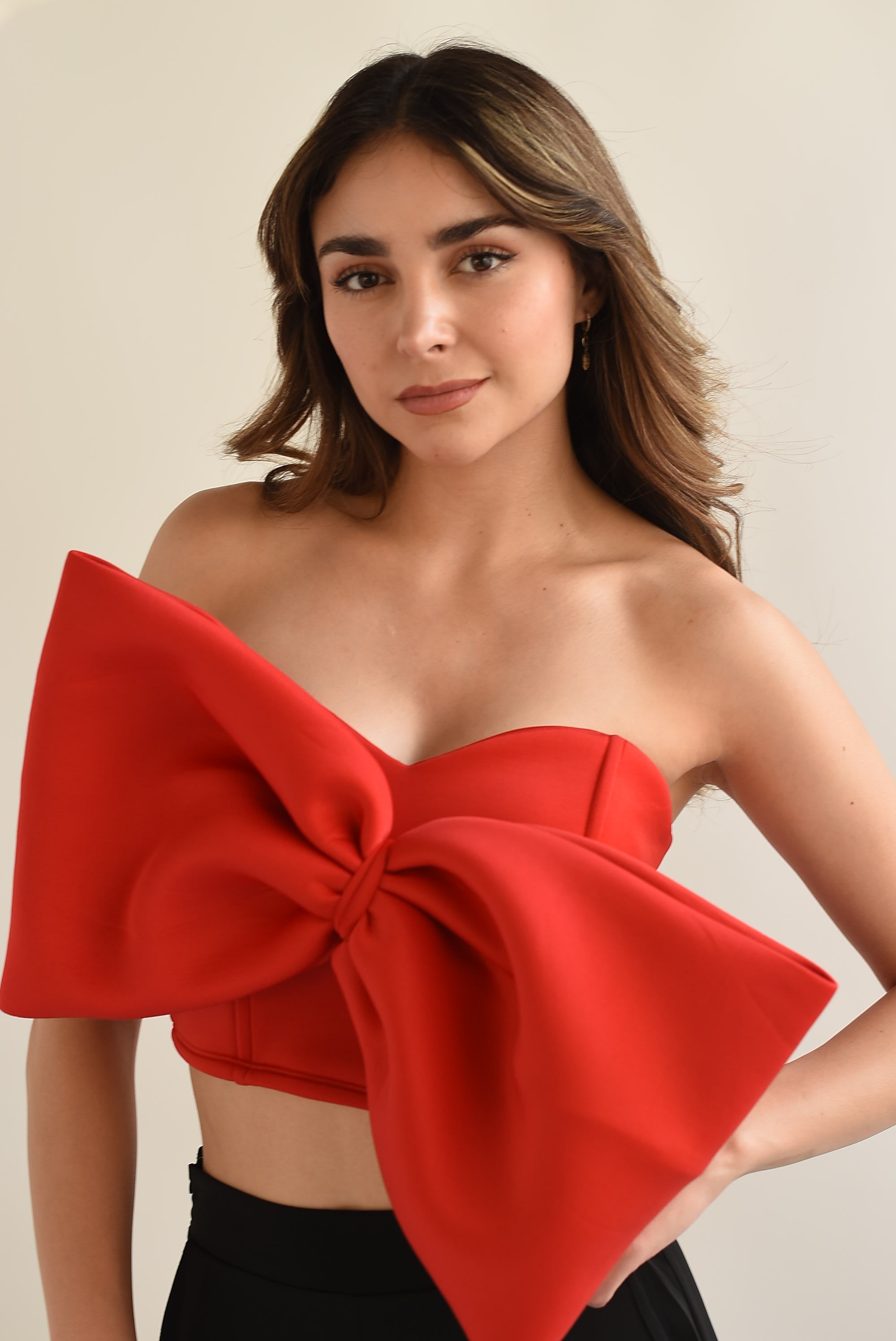 Top neopreno Moño Rojo