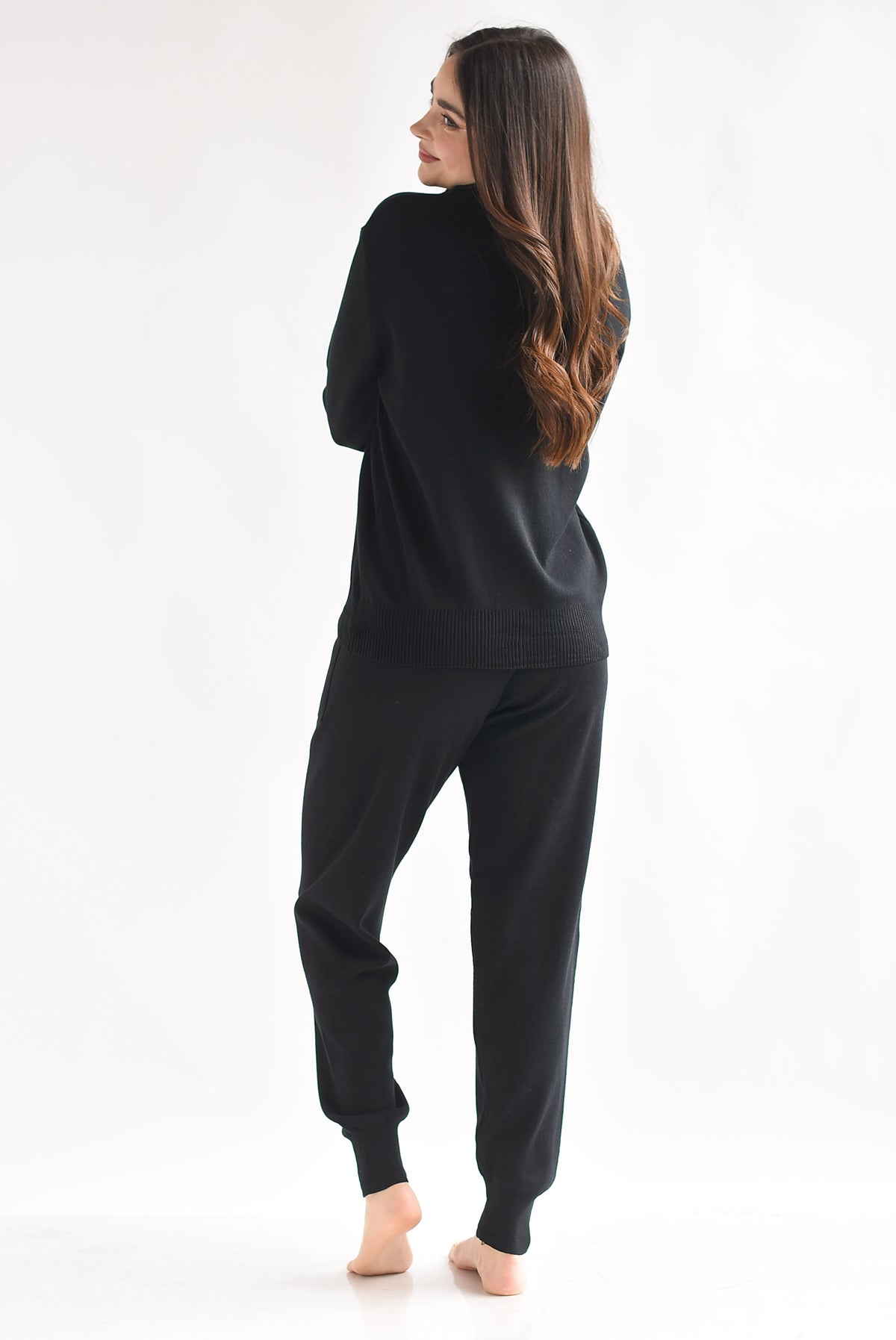 Set Pantalón y Sweater cuello alto