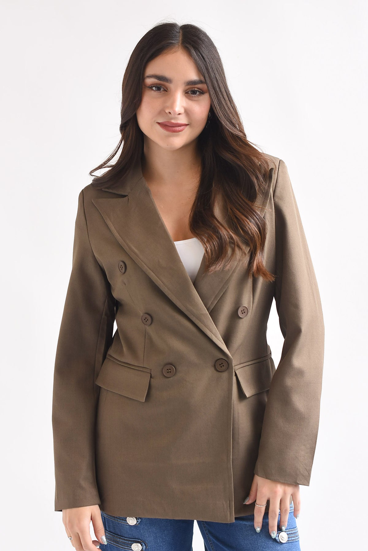 Blazer botones cruzados