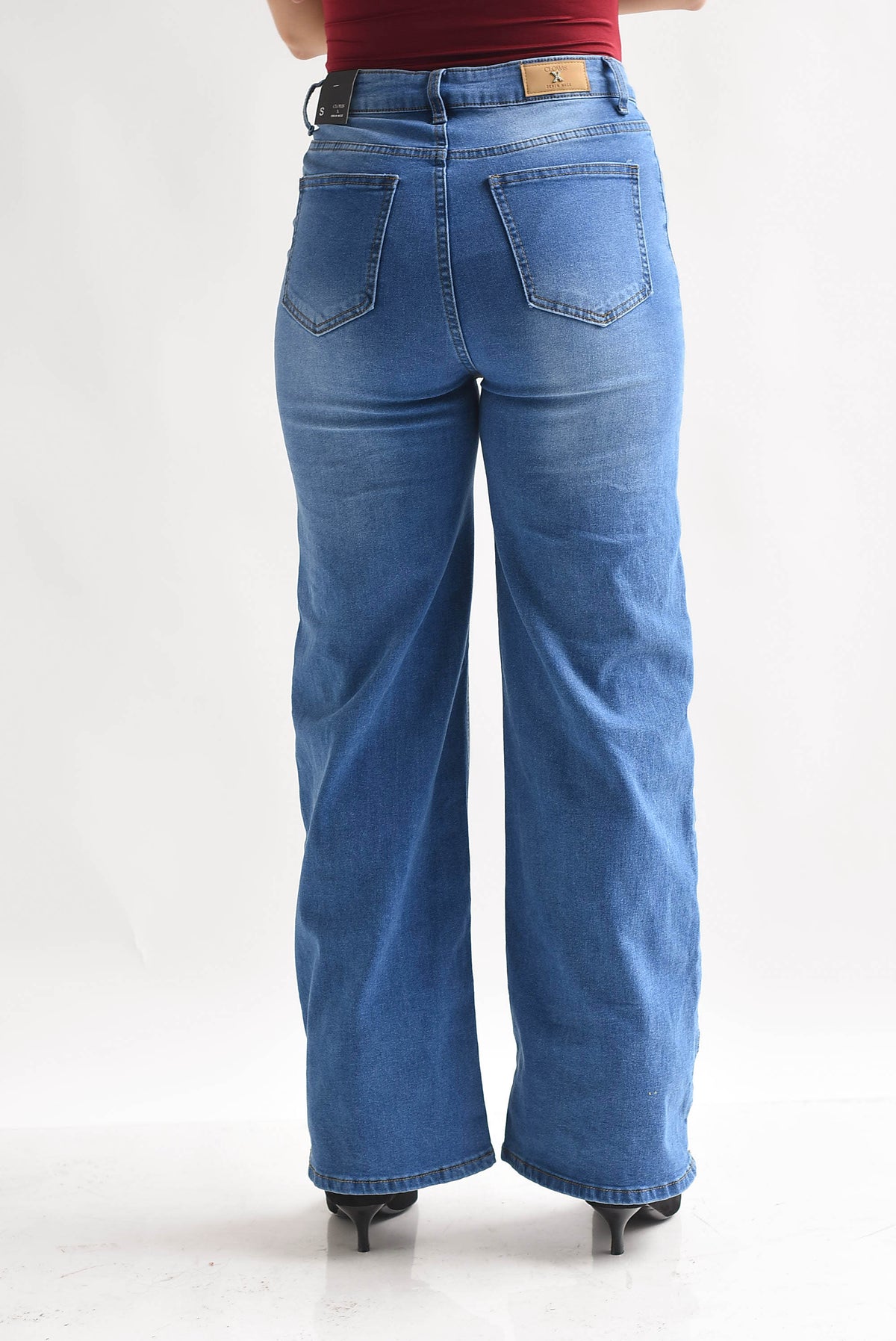 Jeans wide militar