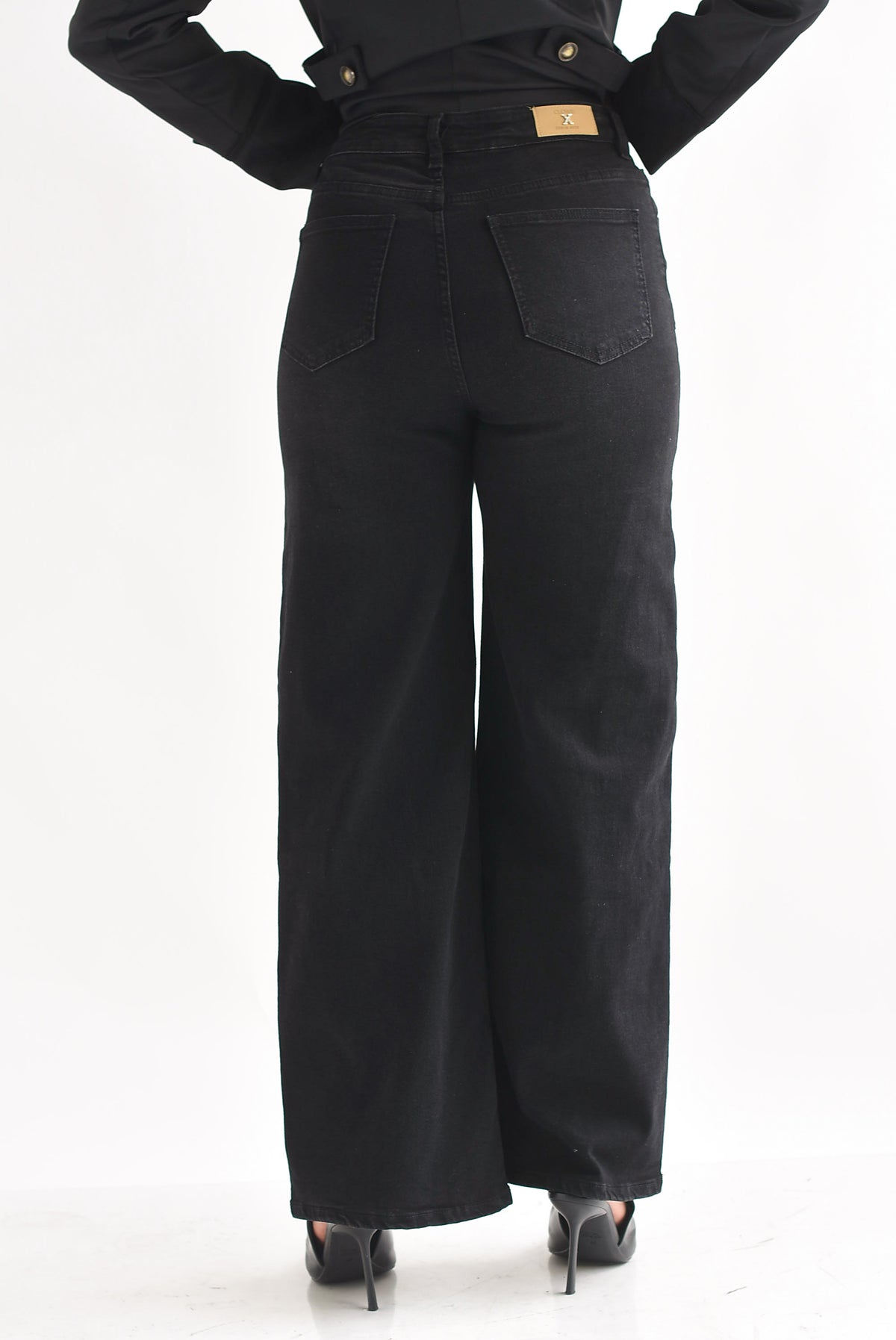 Jeans wide militar