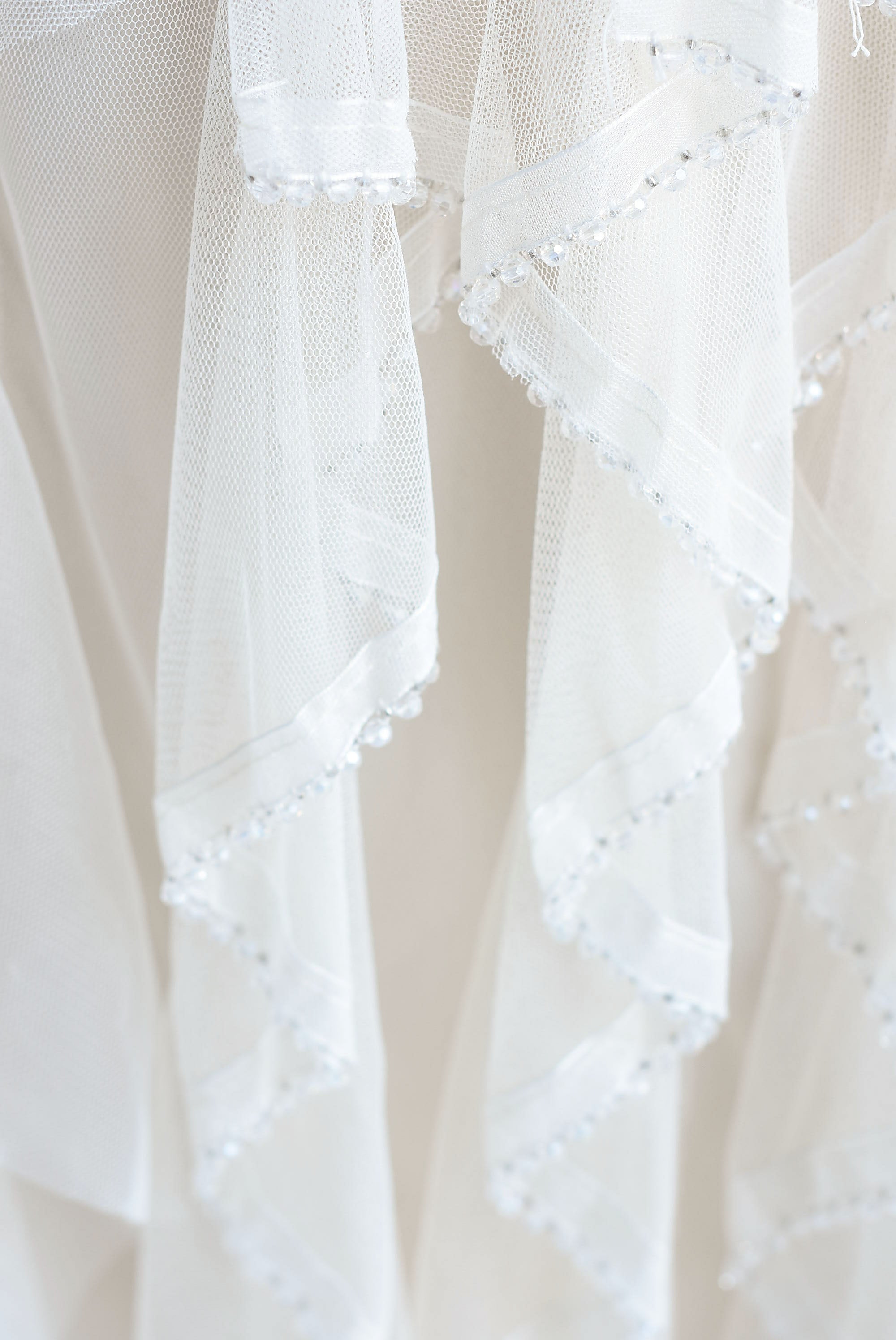 Falda tulle tiras olán brillos