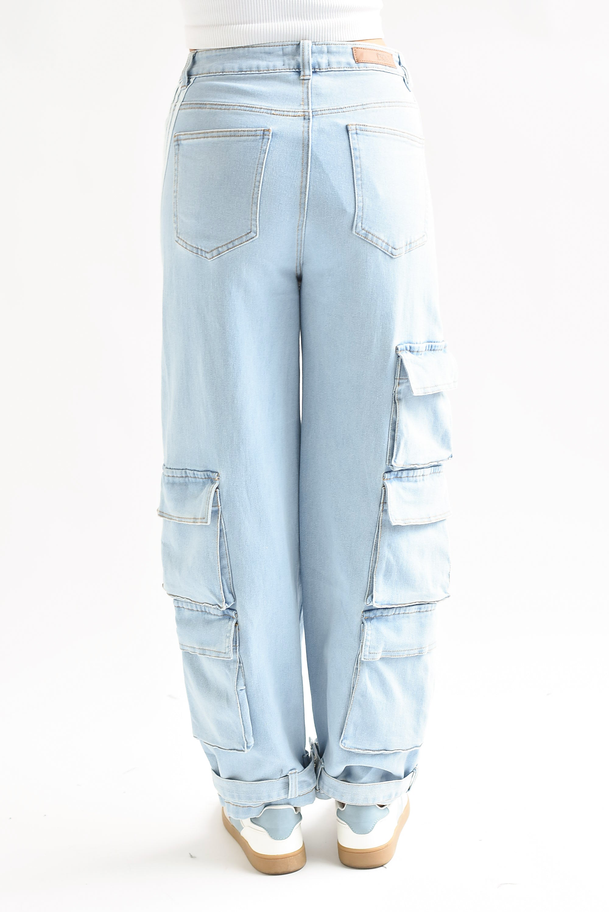 Jeans doble bolsa y track Light