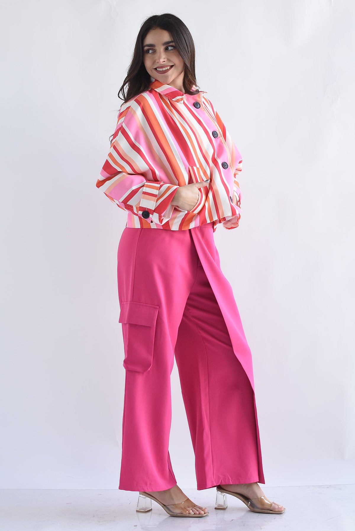 Pantalón cargo faldón Fiusha