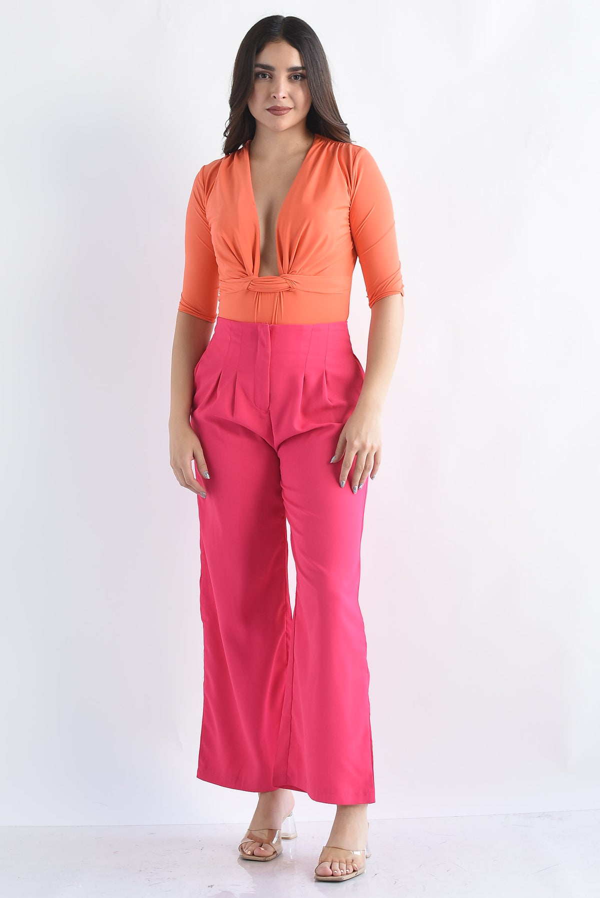 Pantalón sastre pinzas Fiusha