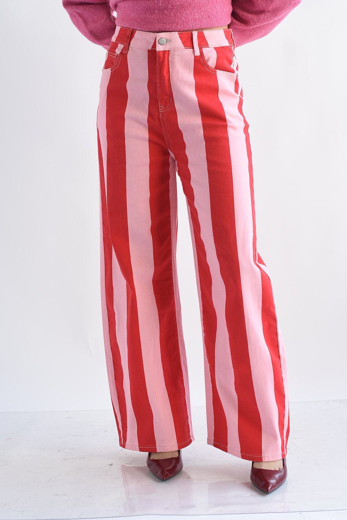 Jeans rayas bitono