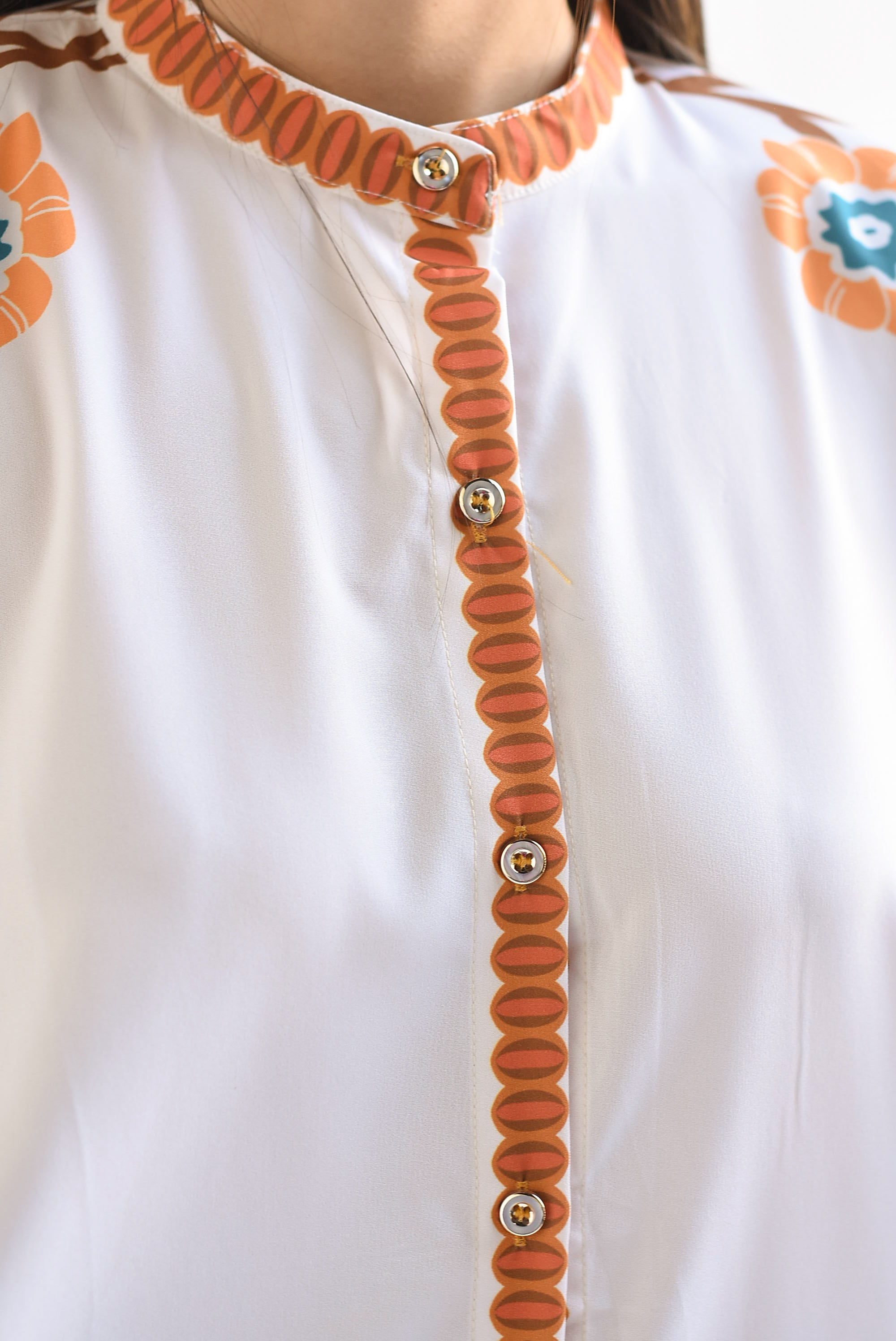 Set Pantalón y Blusa manga vampiro Flores