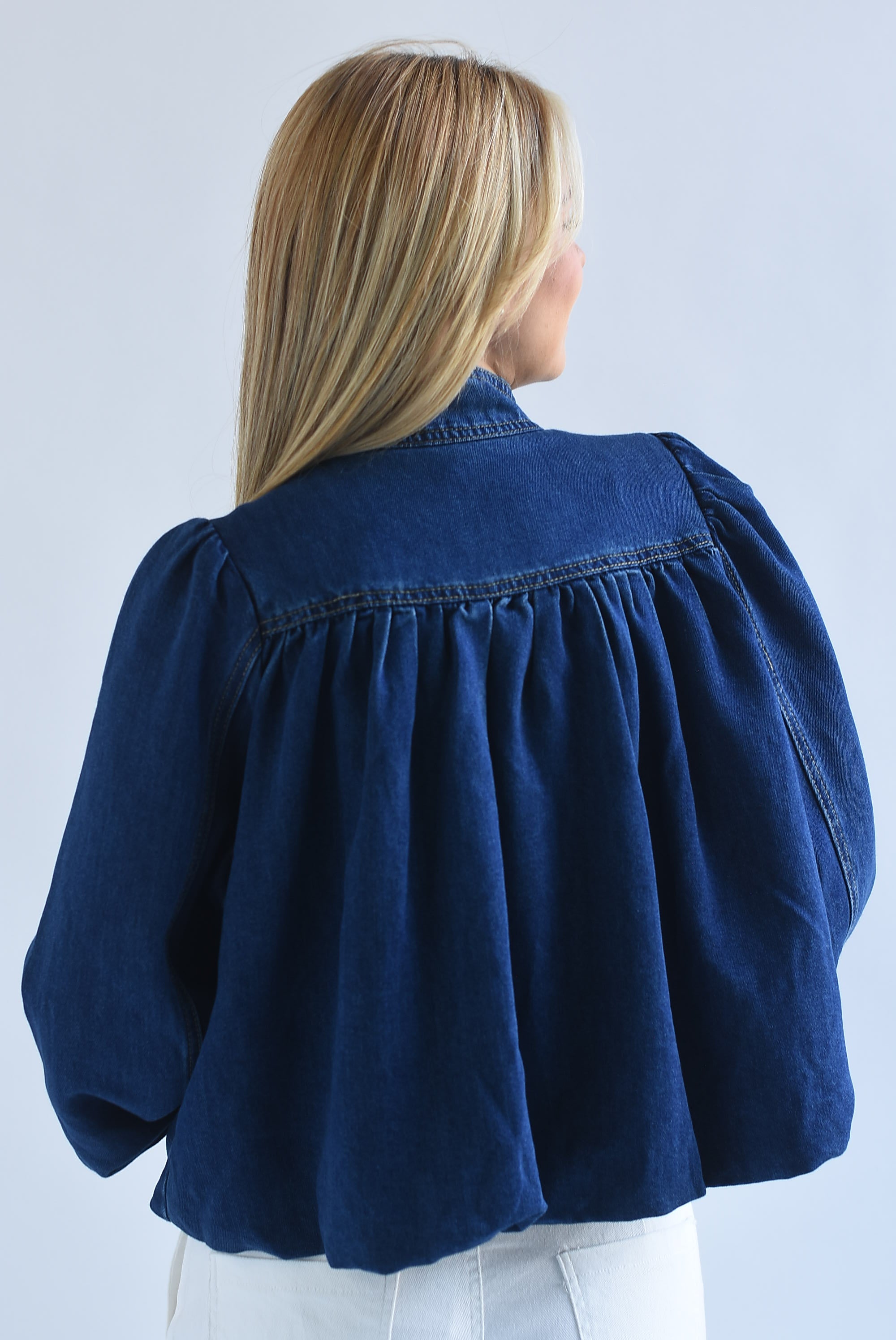 Chamarra globo Denim