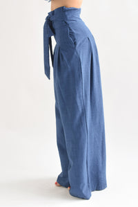 Fashion Styled Pantalón súper wide leg tipo Denim