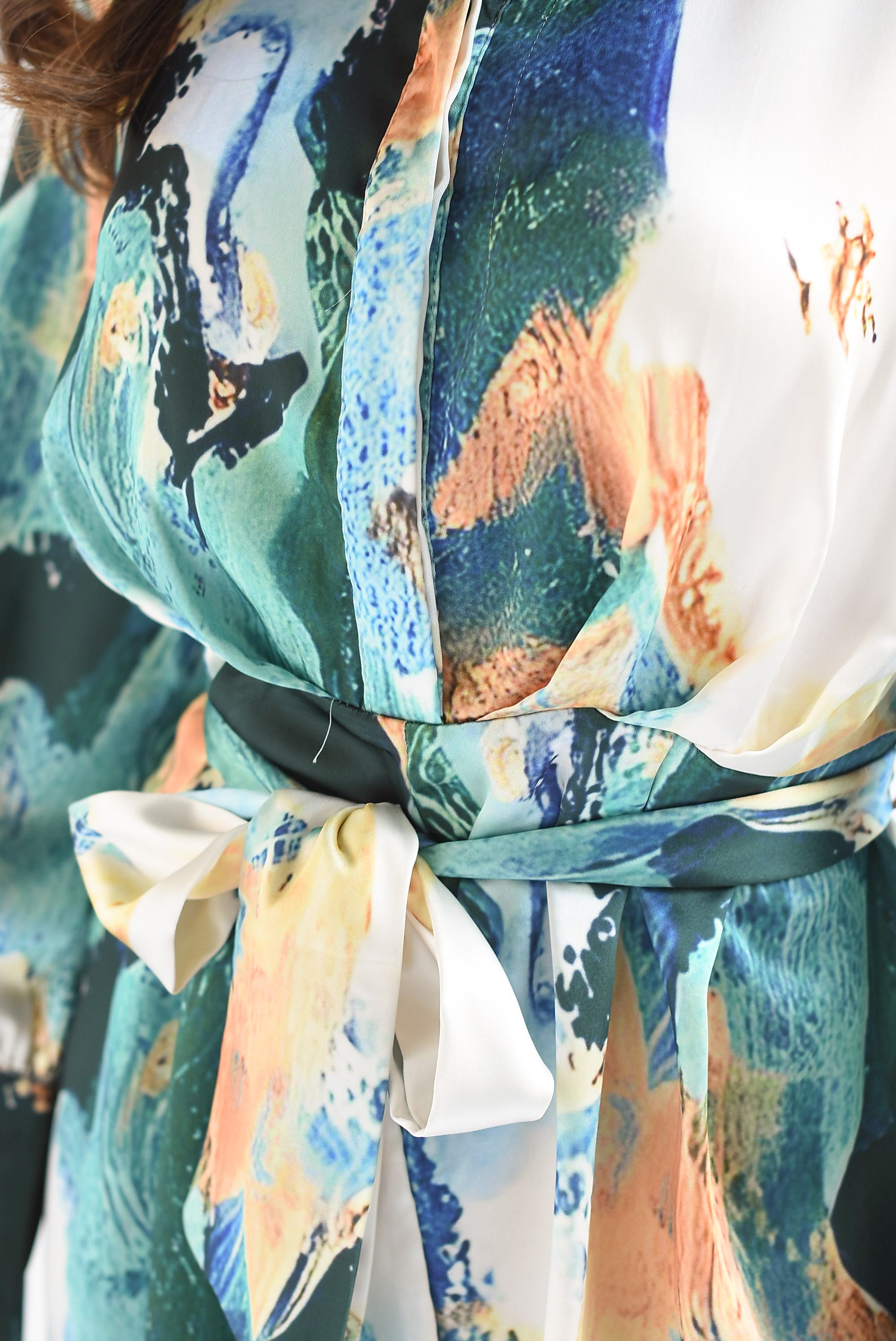 Romper satín Acuarela