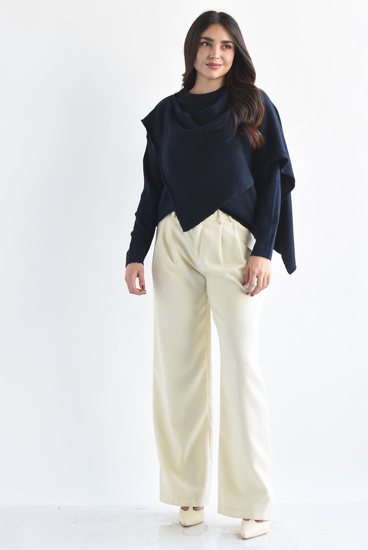 Sweater capa en sobreposición