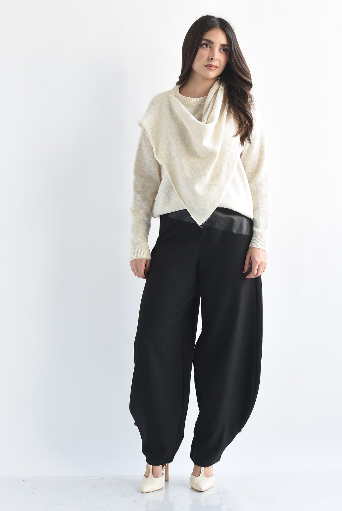 Sweater capa en sobreposición