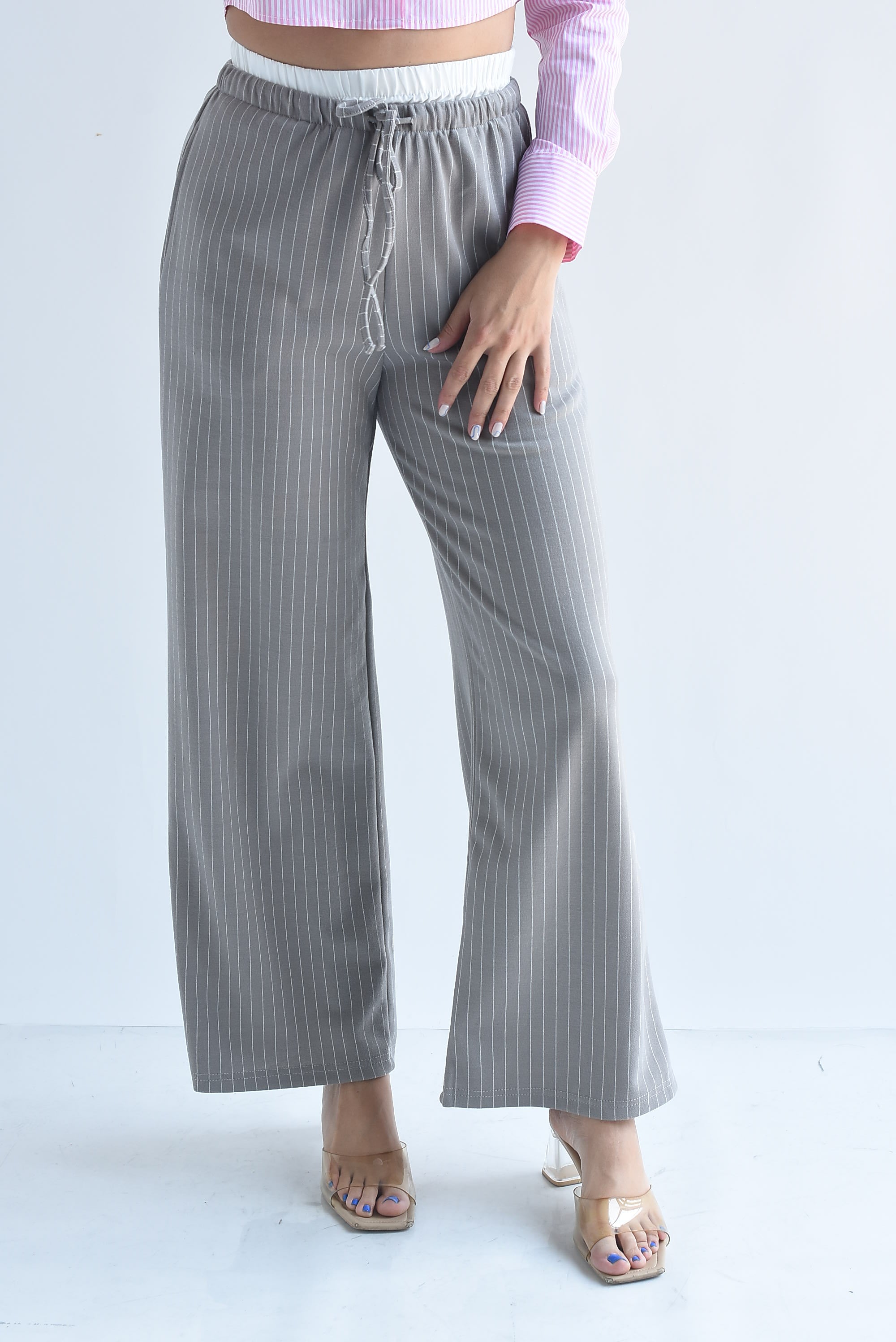Pantalón rayas pretina Peeking Boxer