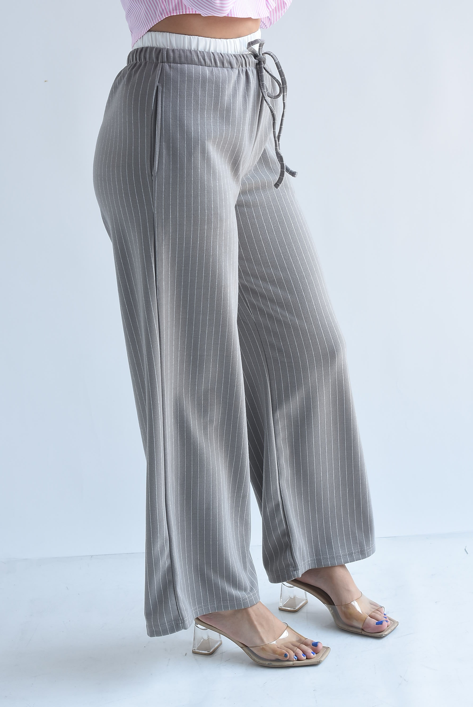 Pantalón rayas pretina Peeking Boxer