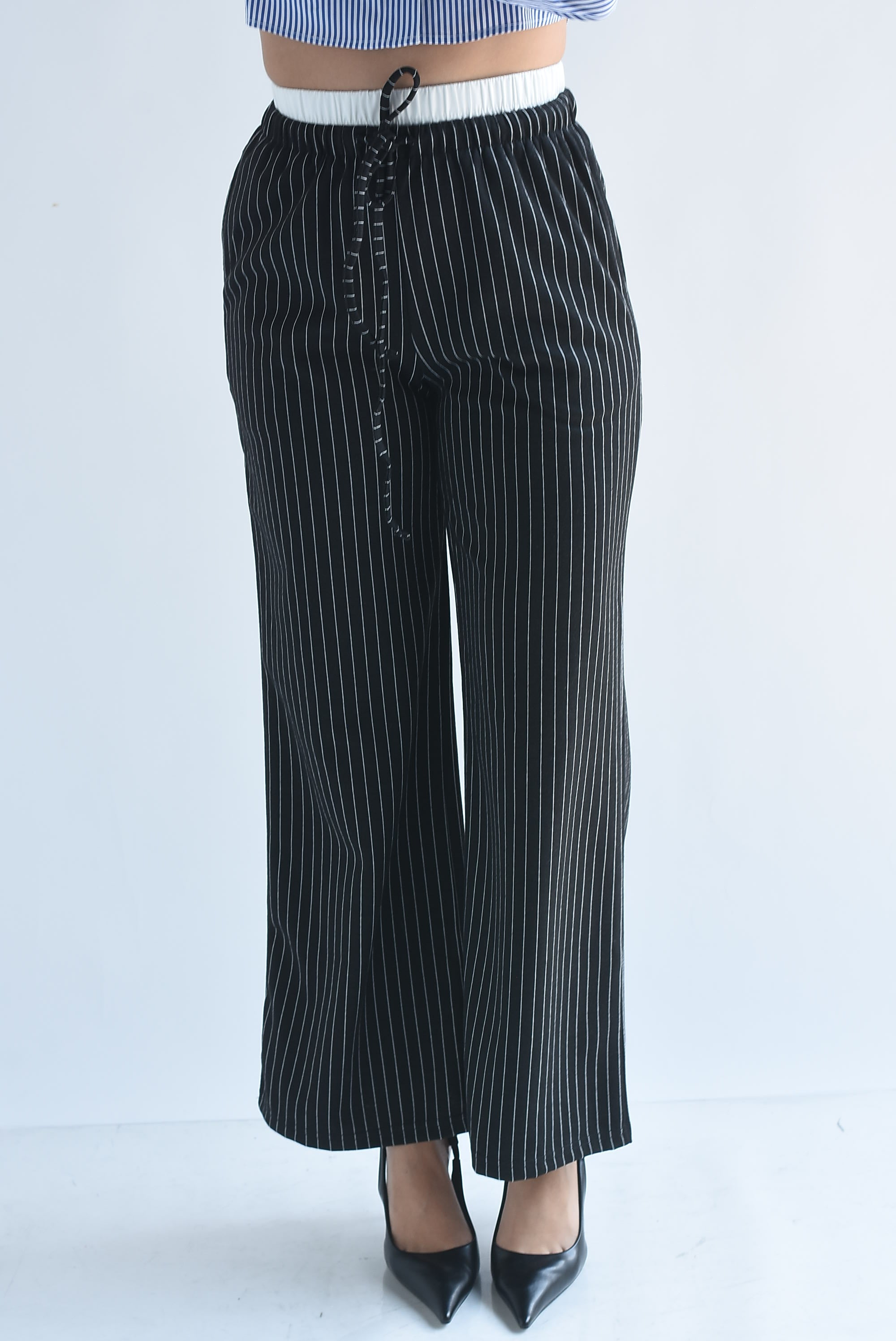 Pantalón rayas pretina Peeking Boxer