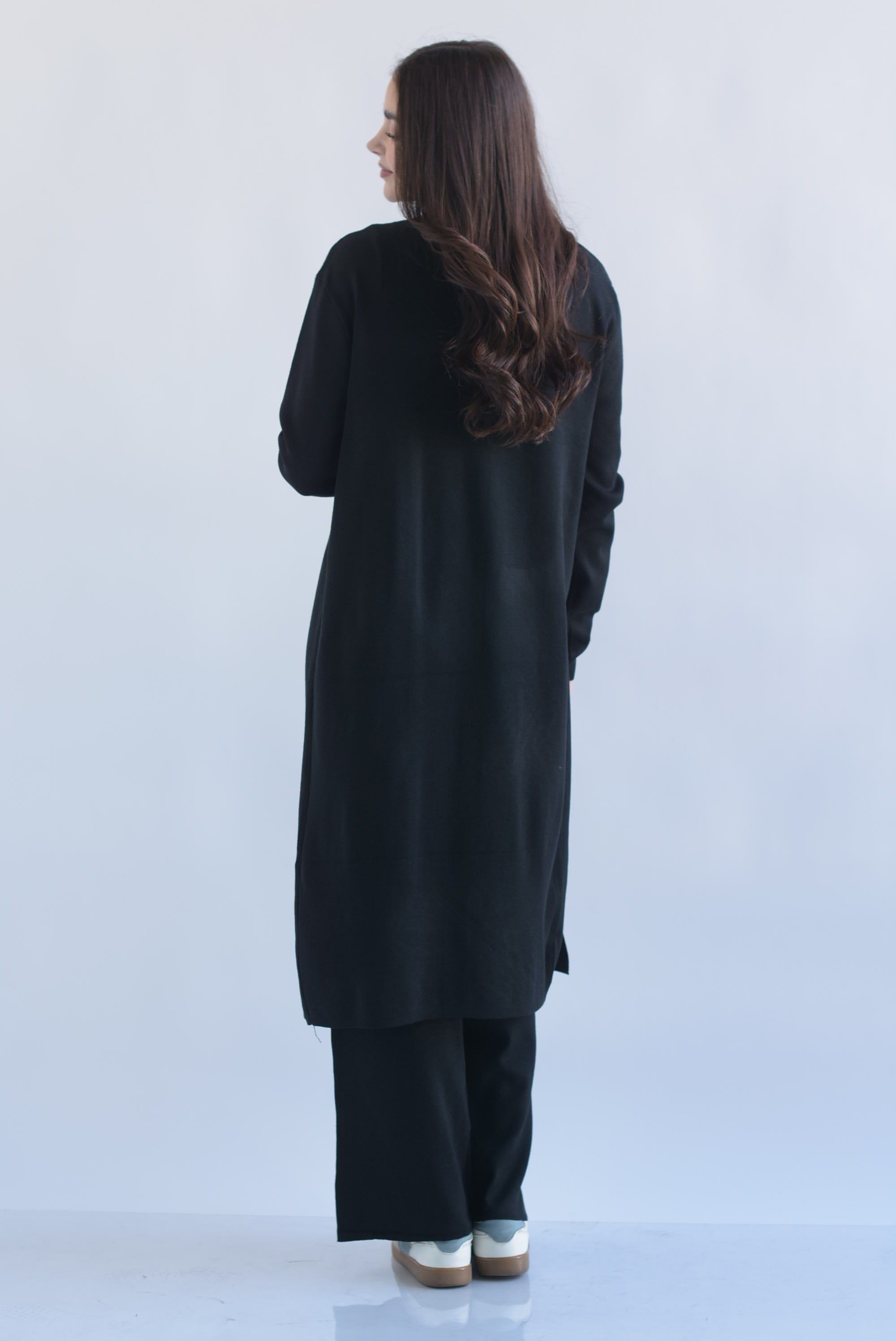 Set Pantalón, Blusa canalé y Ensamble punto