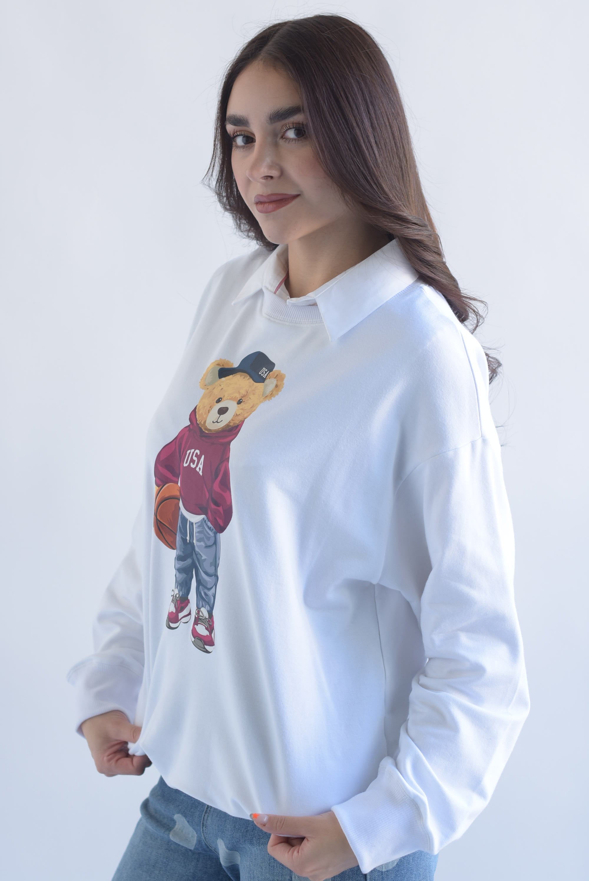 Sudadera oso basketball