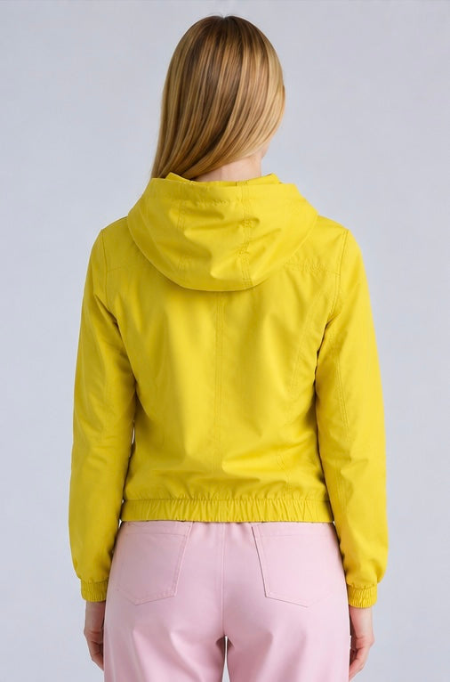 Chamarra bomber cargo hoodie